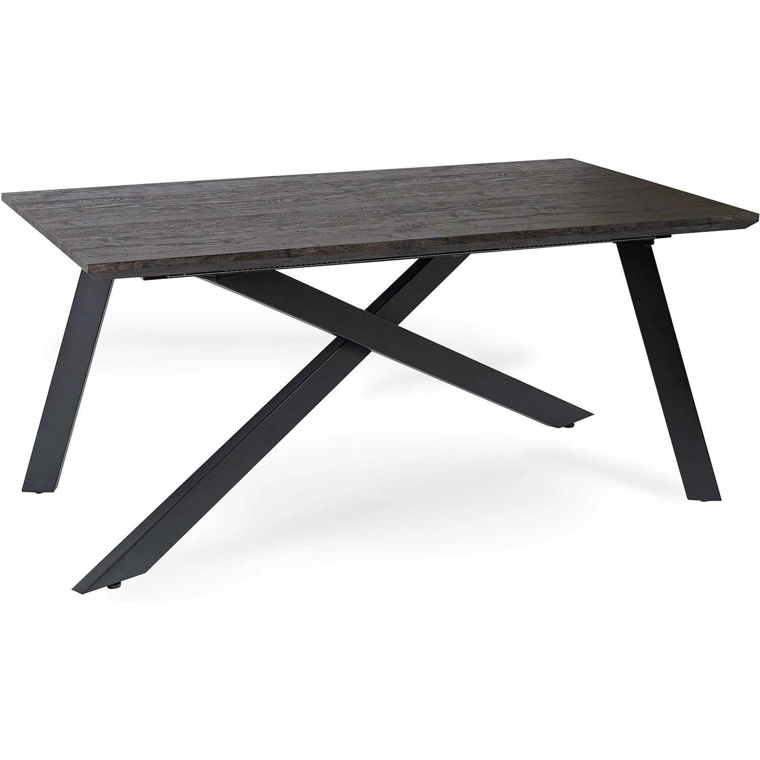 Elite HAMILTON 160–200 cm Black Dining Table