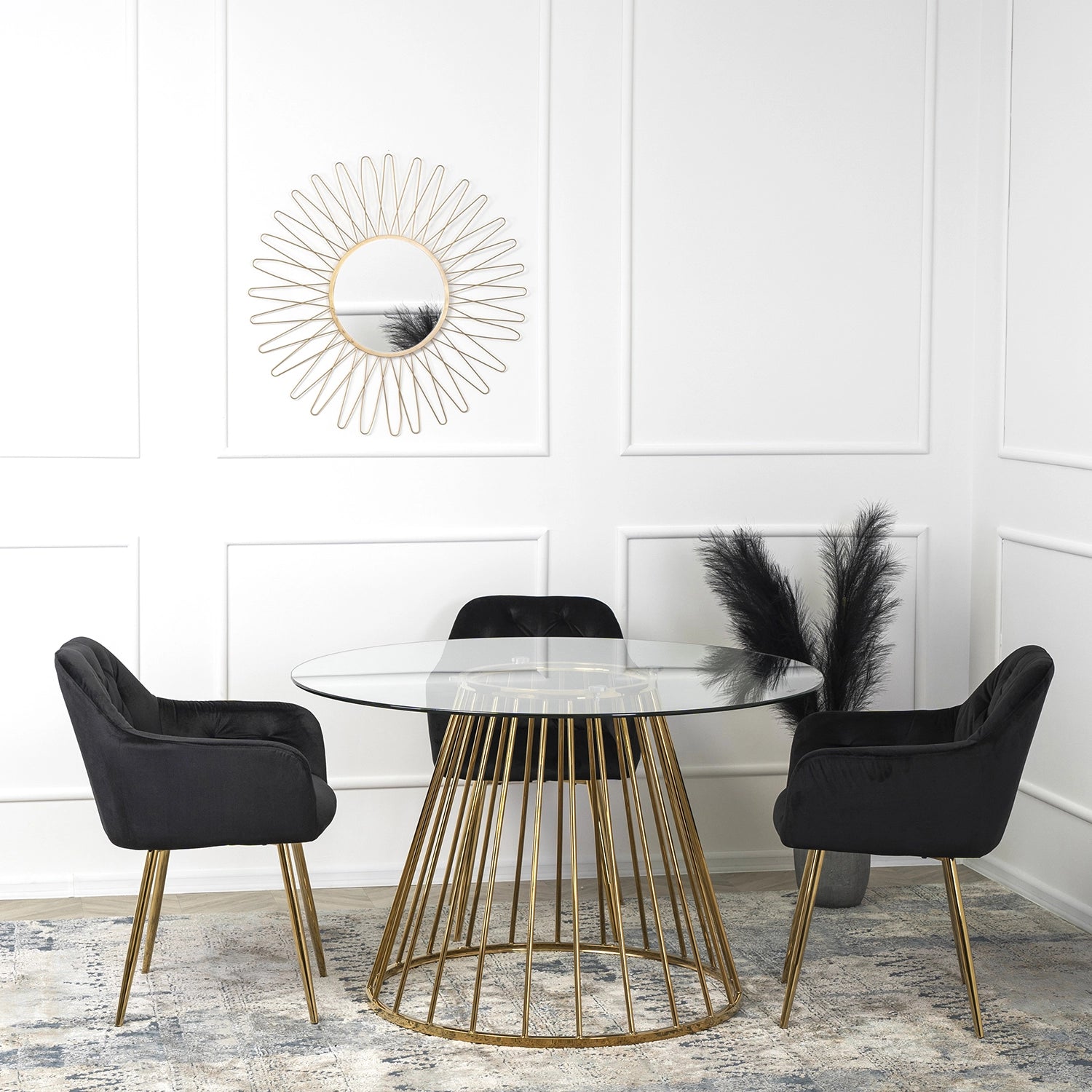 Elite OLIVIER 120 cm Round Dining Table