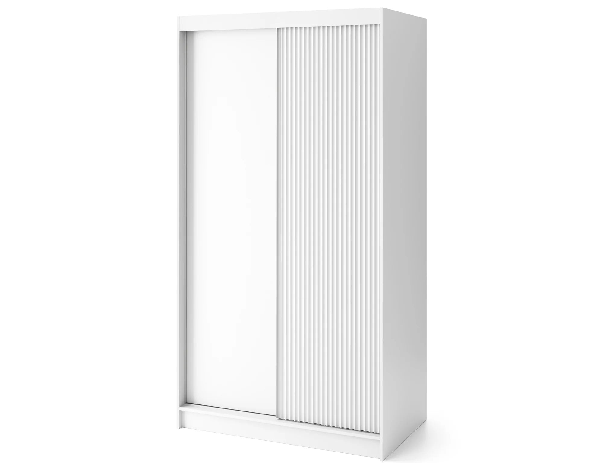 Eltap Biancco II 2D Sliding Wardrobe – White Matte 120 cm