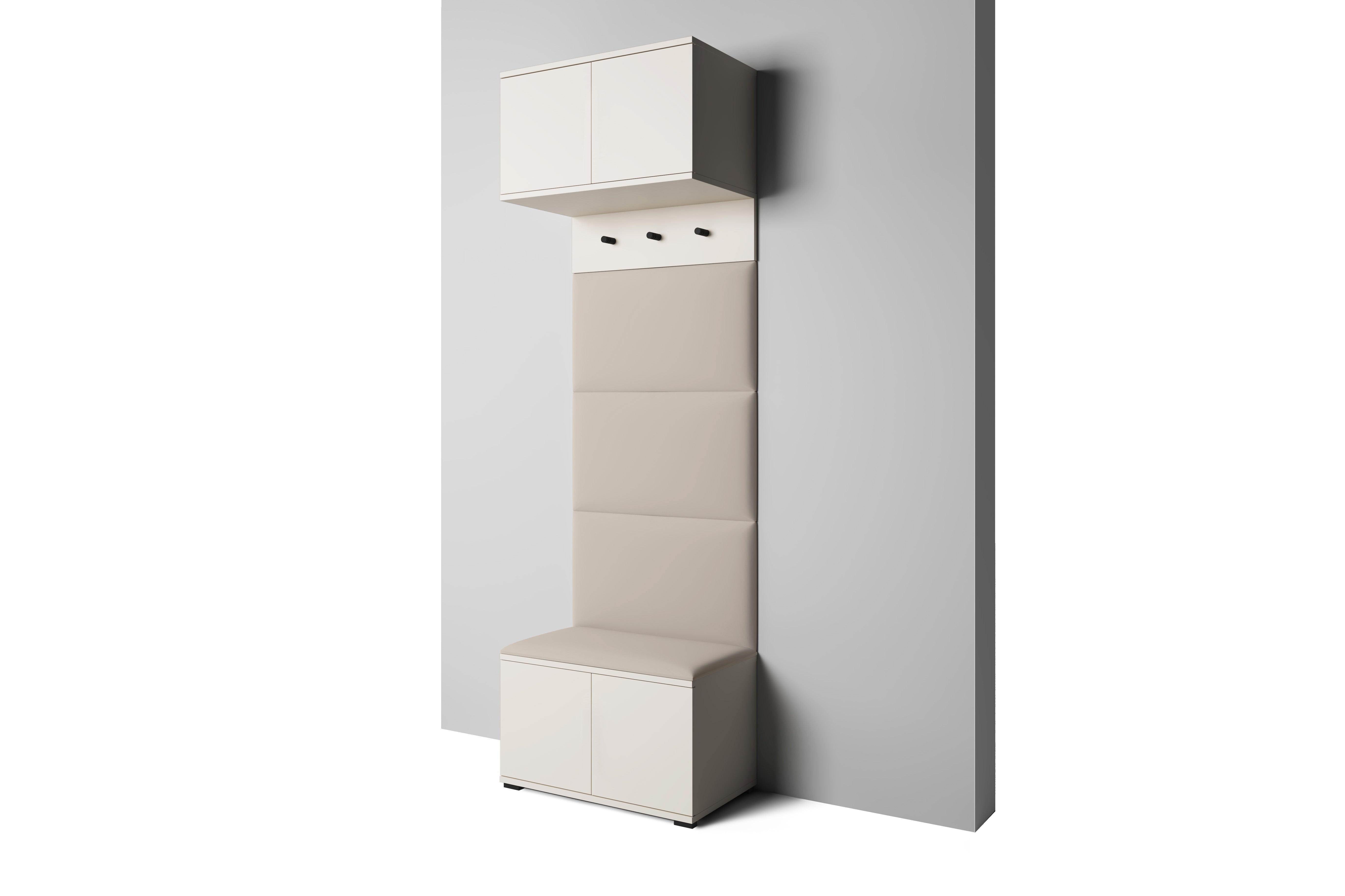 PK Bianco 5 Hallway Wardrobe Set – Beige