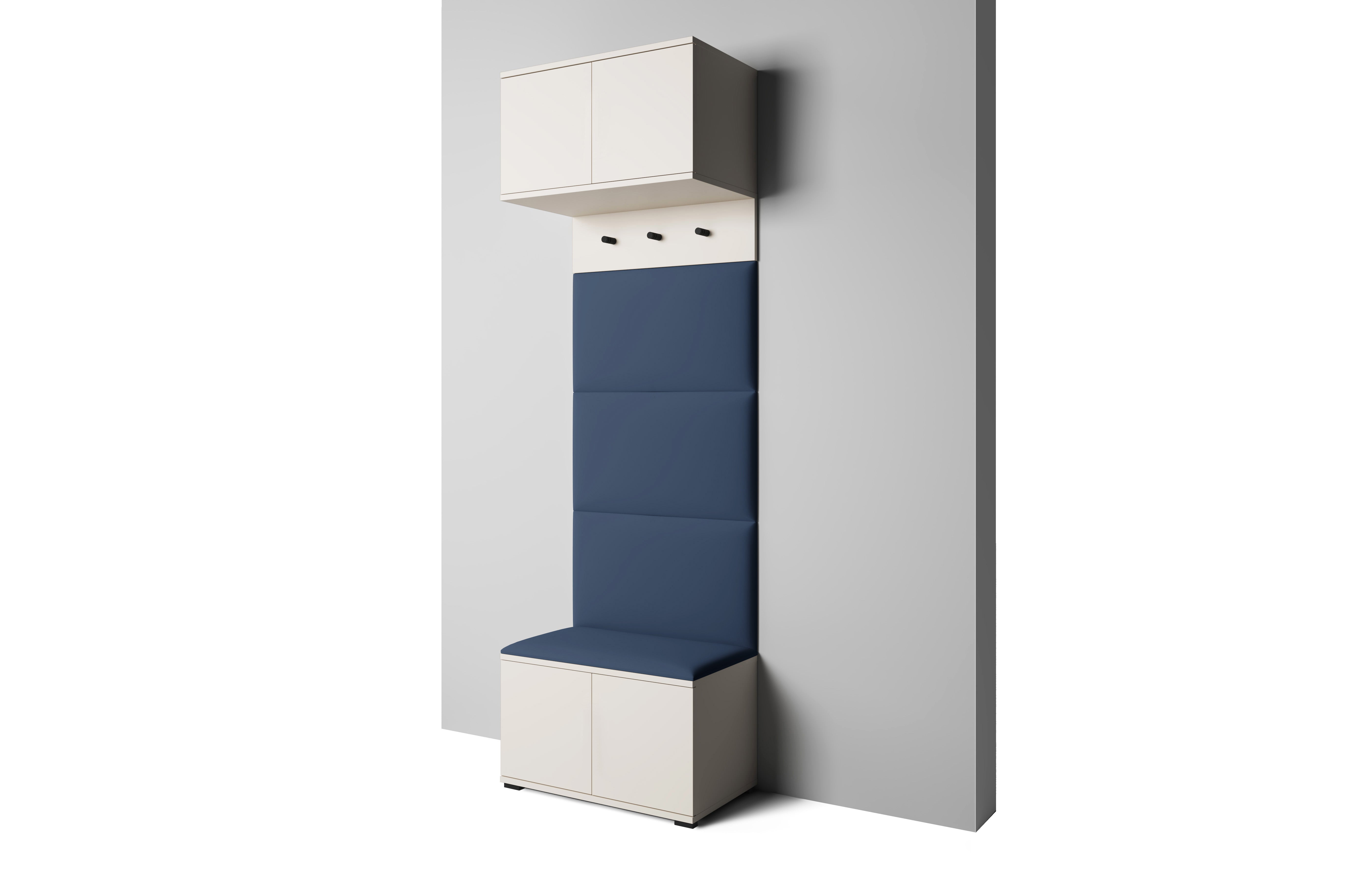 PK Bianco 5 Hallway Wardrobe Set – Deep Blue