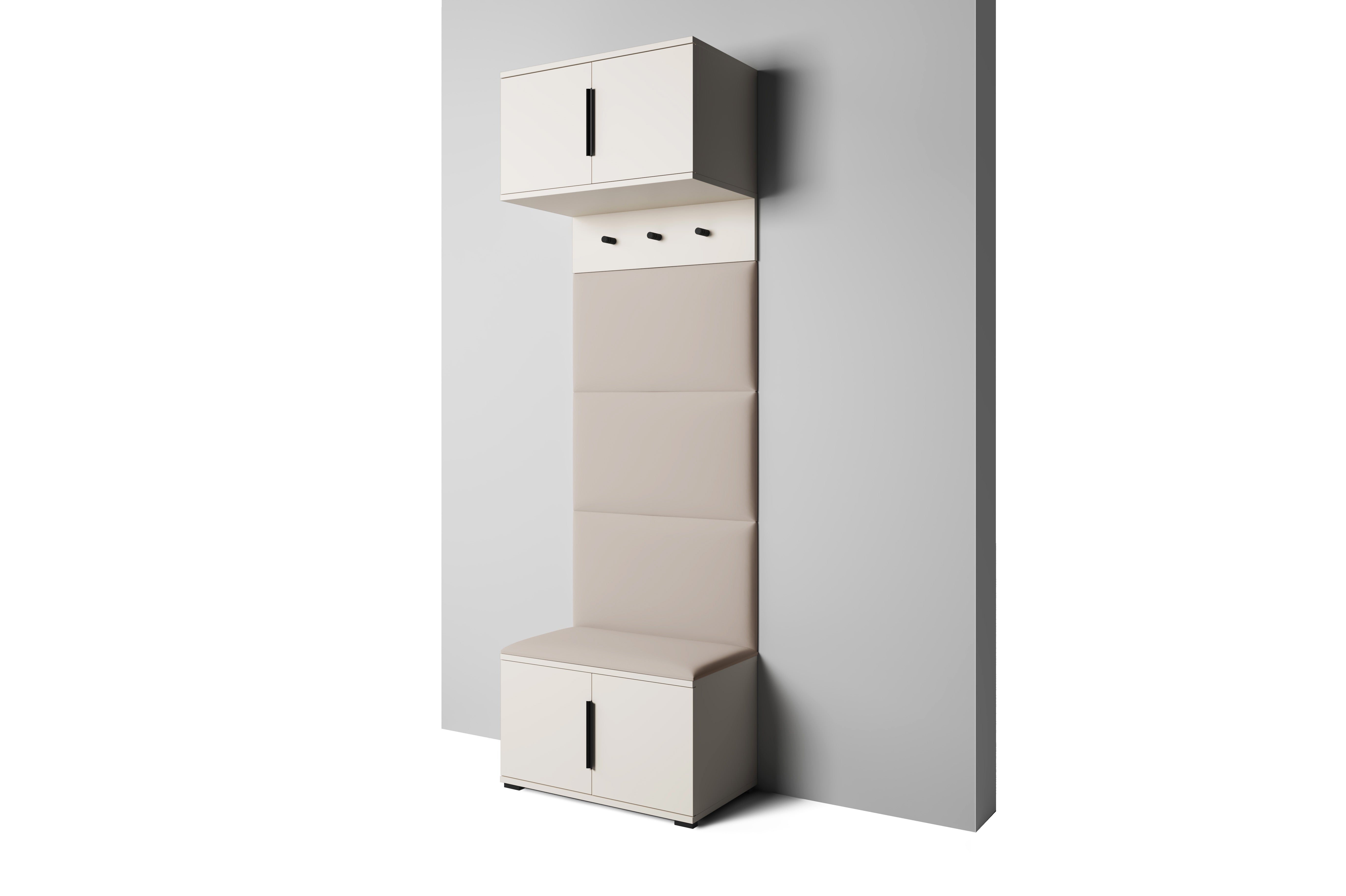 PK Bianco 5 Hallway Wardrobe Set – Beige