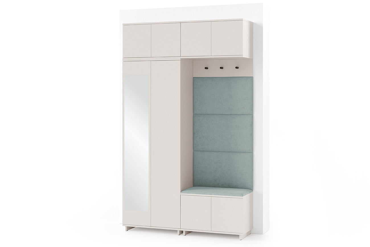 PK Bianco 1 Hallway Wardrobe Set - Mint