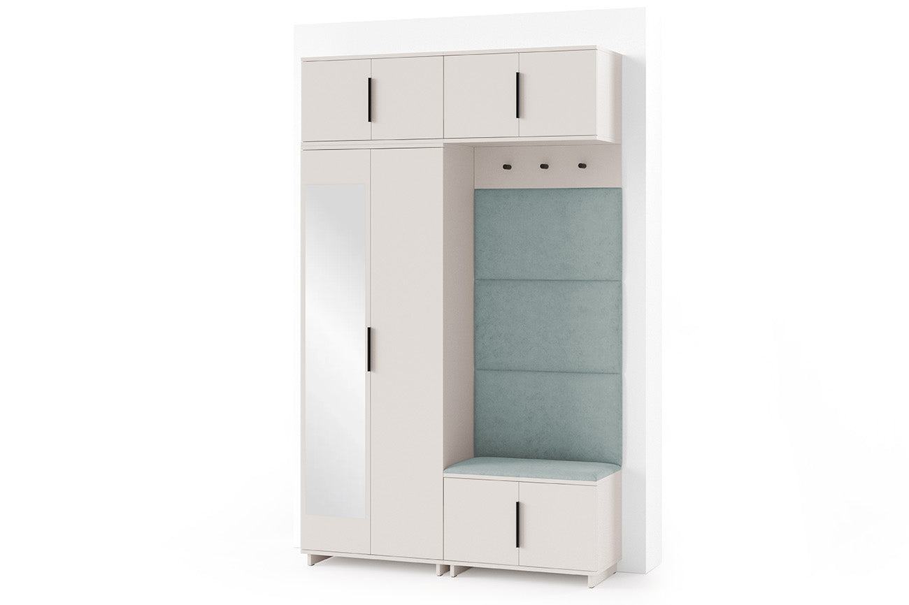 PK Bianco 1 Hallway Wardrobe Set - Mint