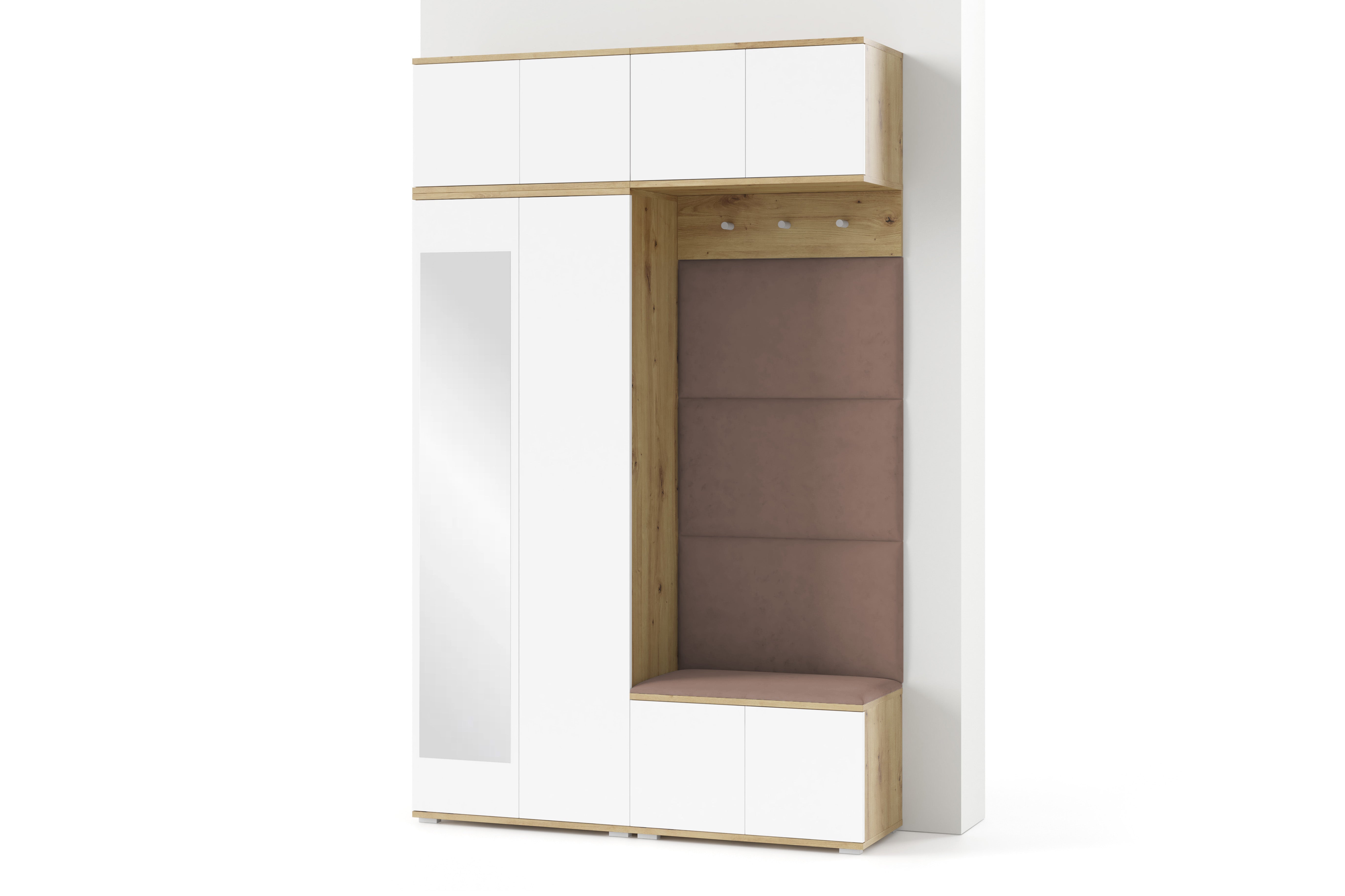 PK Sevilla 3 Hallway Wardrobe -Cacao