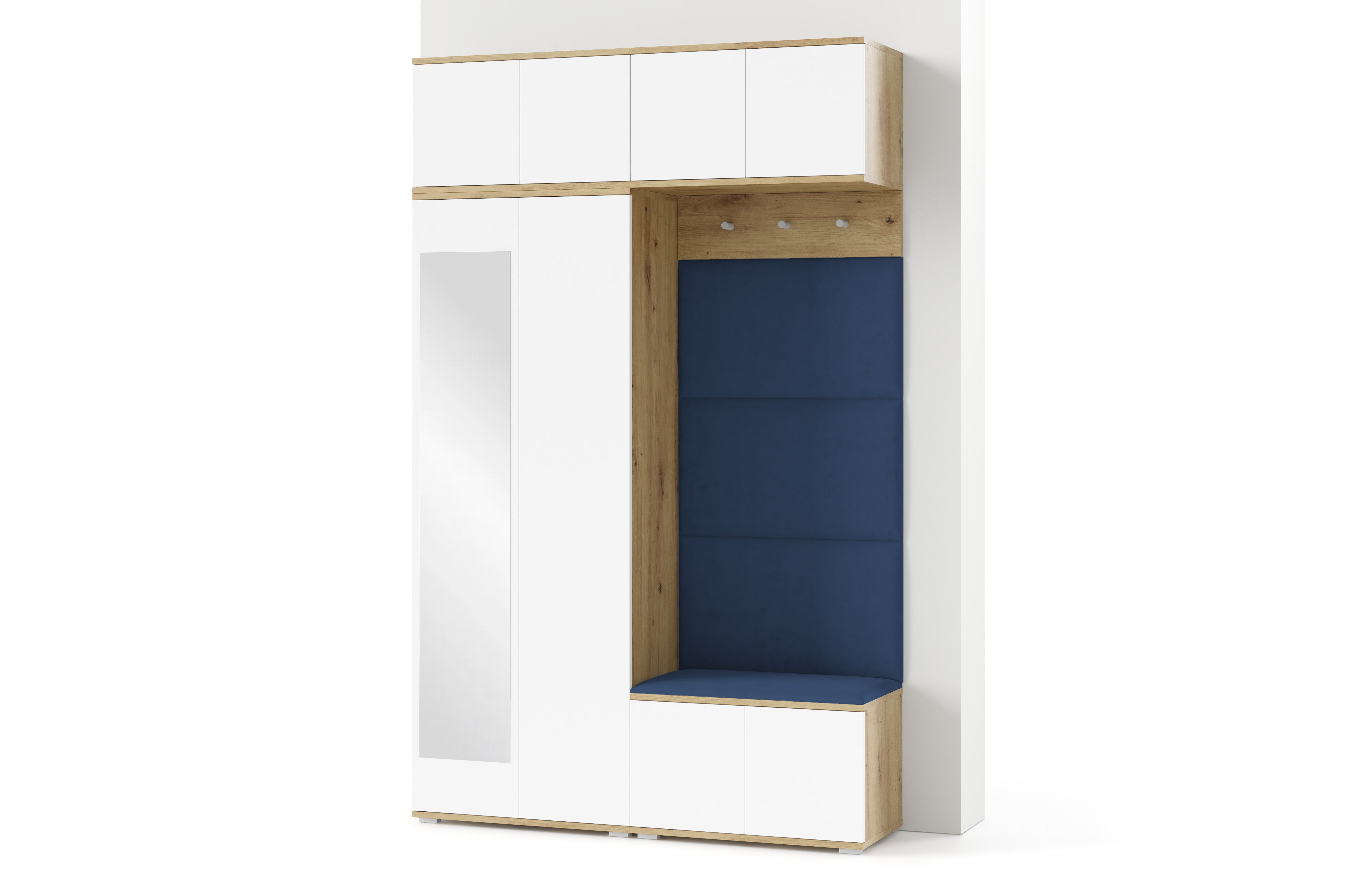 PK Sevilla 3 Hallway Wardrobe - Deep Blue