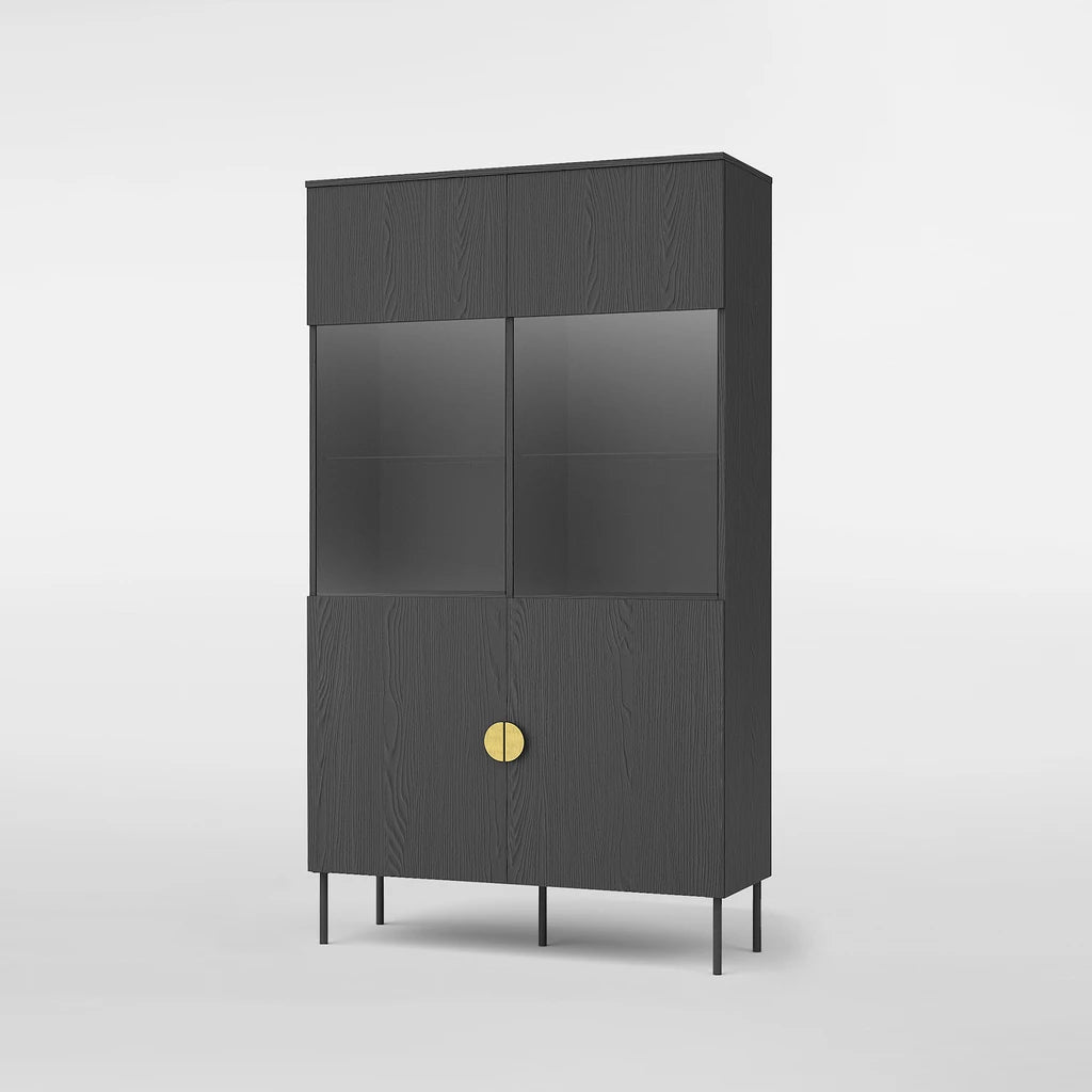 MO Mond Black Display Cabinet