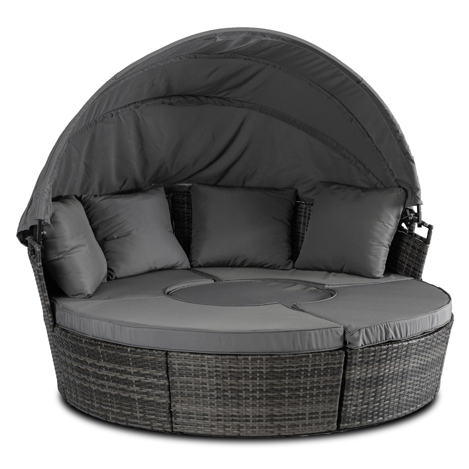 Elite CALIFORNIA Outdoor Island – Gray Technorattan