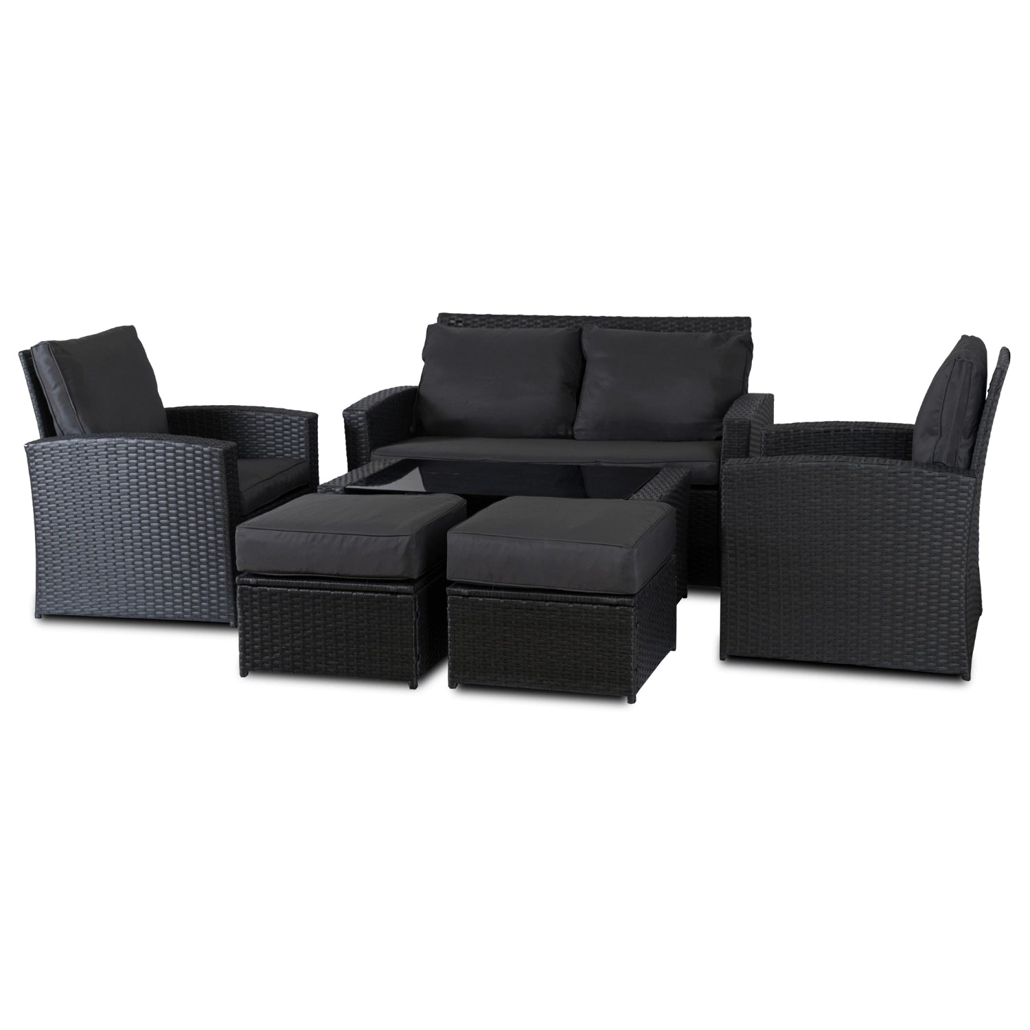 Elite FLORYDA Outdoor Furniture Set – Dark Gray