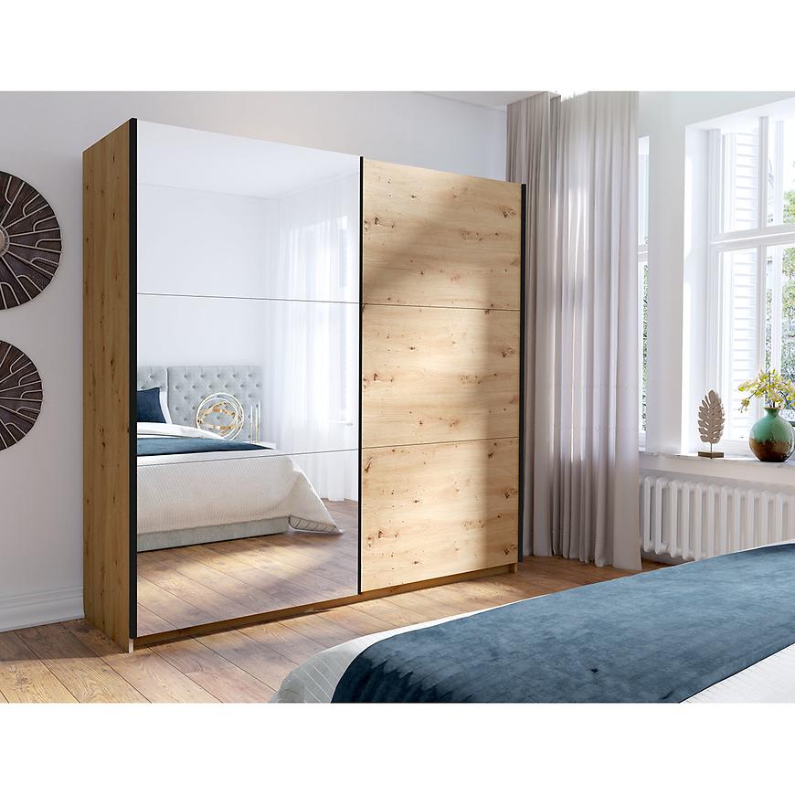 MO Arsala III Sliding Wardrobe 200 cm– Artisan Oak