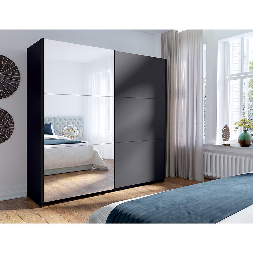 MO Arsala III Sliding Wardrobe 200 cm– Graphite