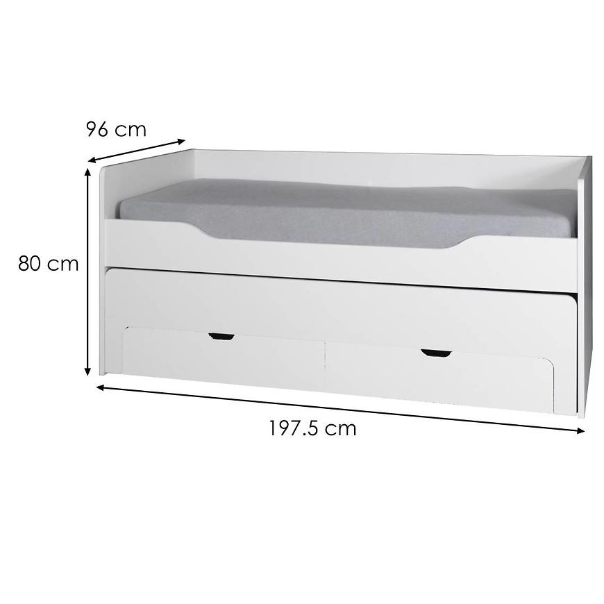 MO Rico 39 Bunk Bed – White