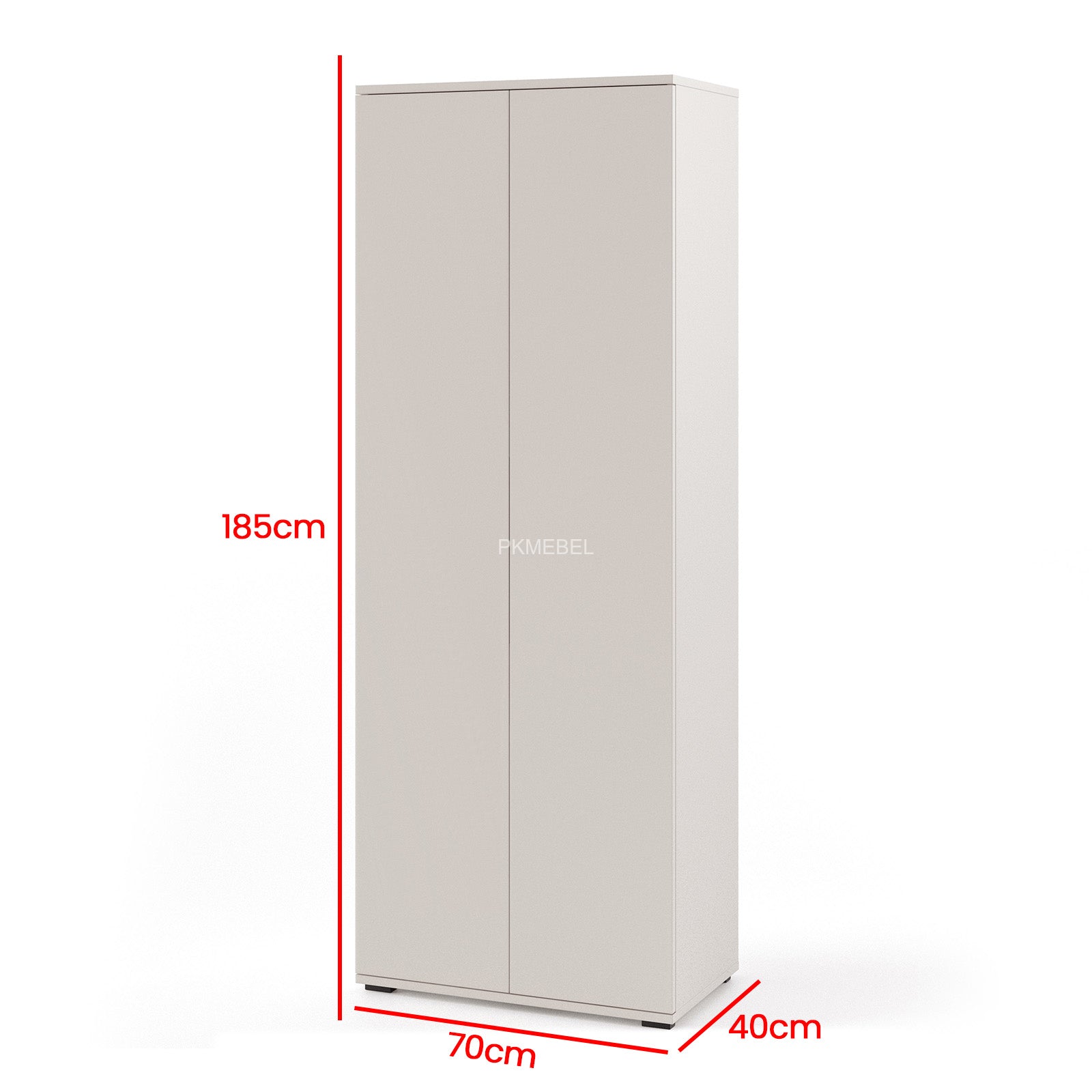 PK Bianco 10 Hallway Wardrobe Set