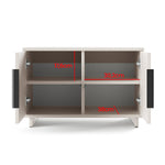 PK Bianco 20 Hallway Wardrobe Set - Upholstered Panels in Various Colours