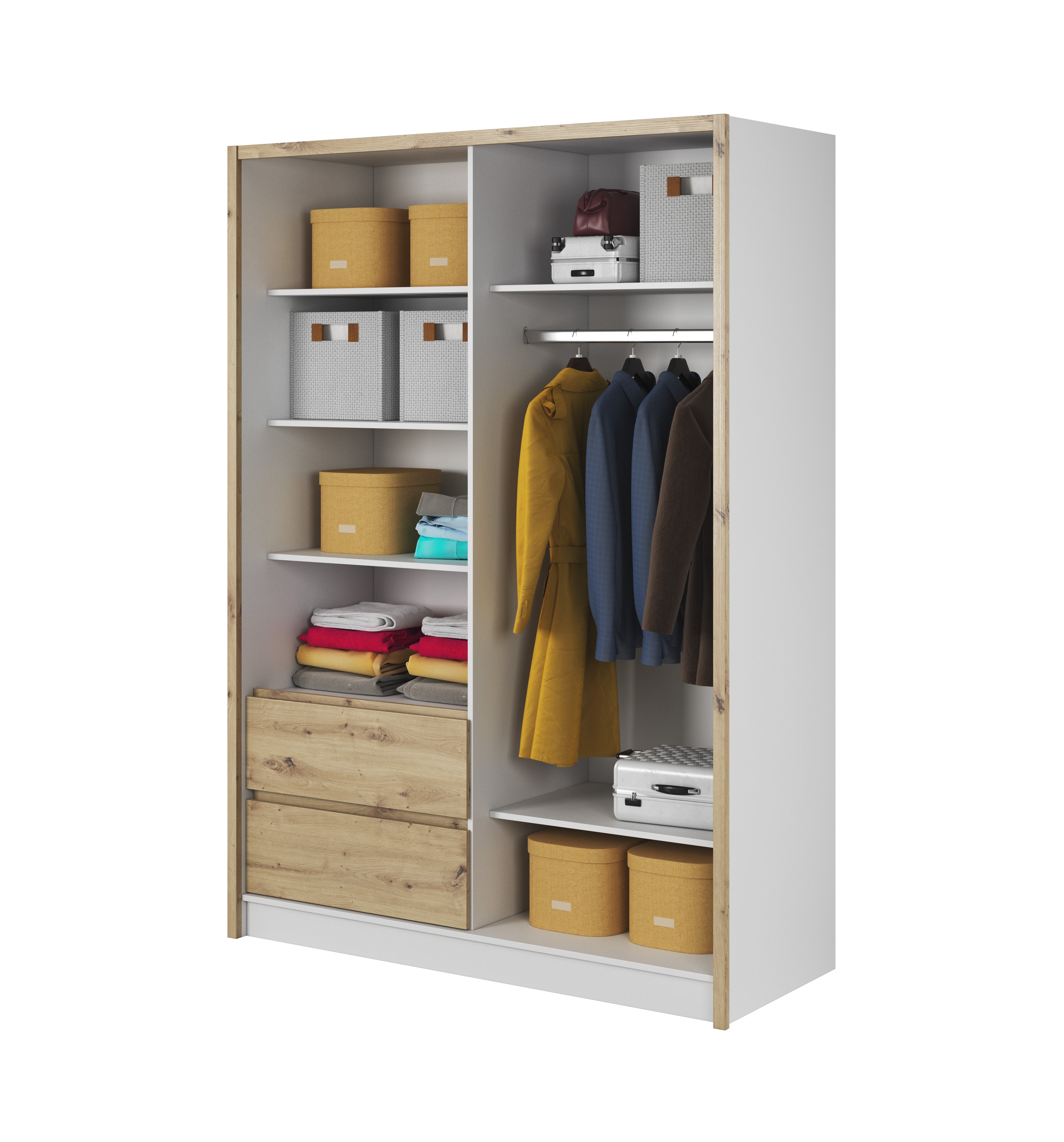 Wardrobe Sara Artisan White