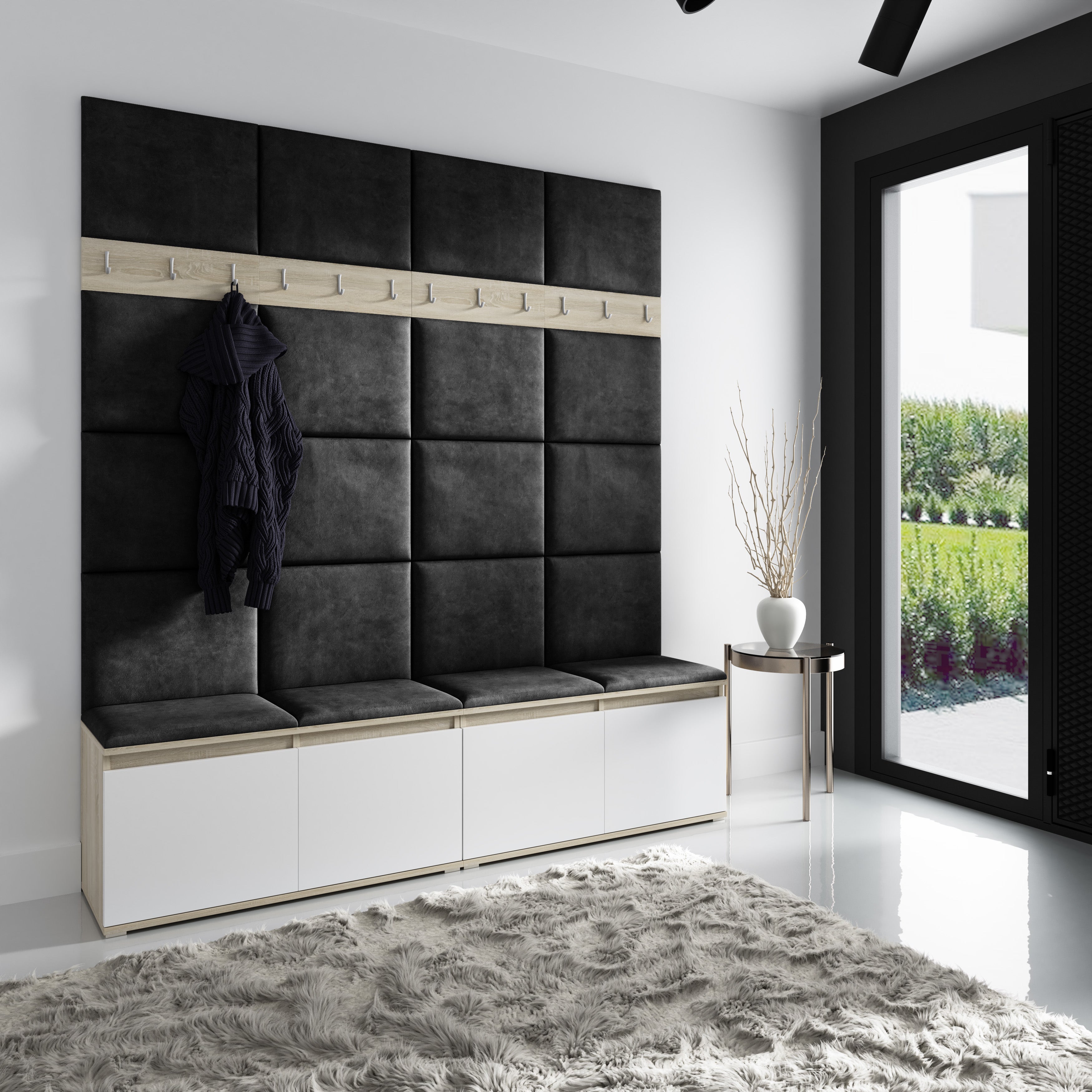 Upholstered Wall Panels 50x40 cm