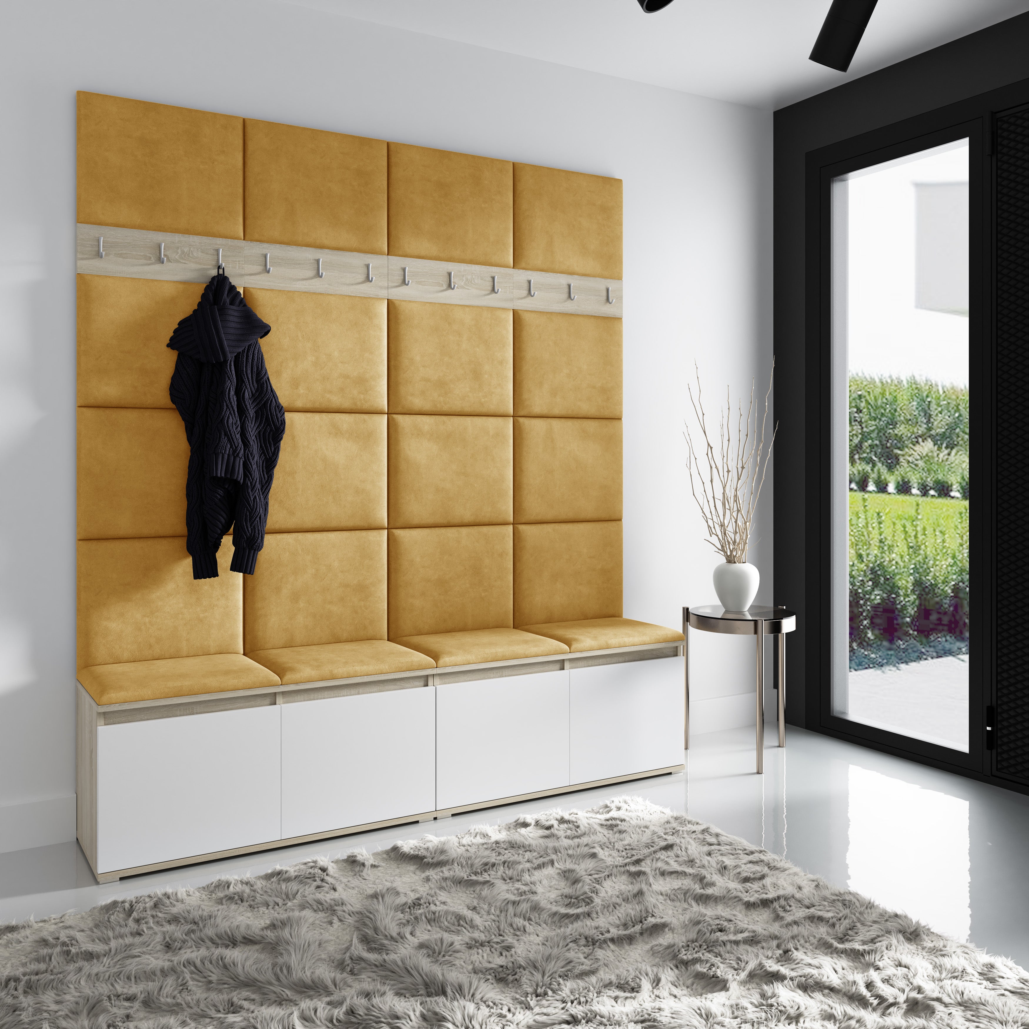Upholstered Wall Panels 50x40 cm