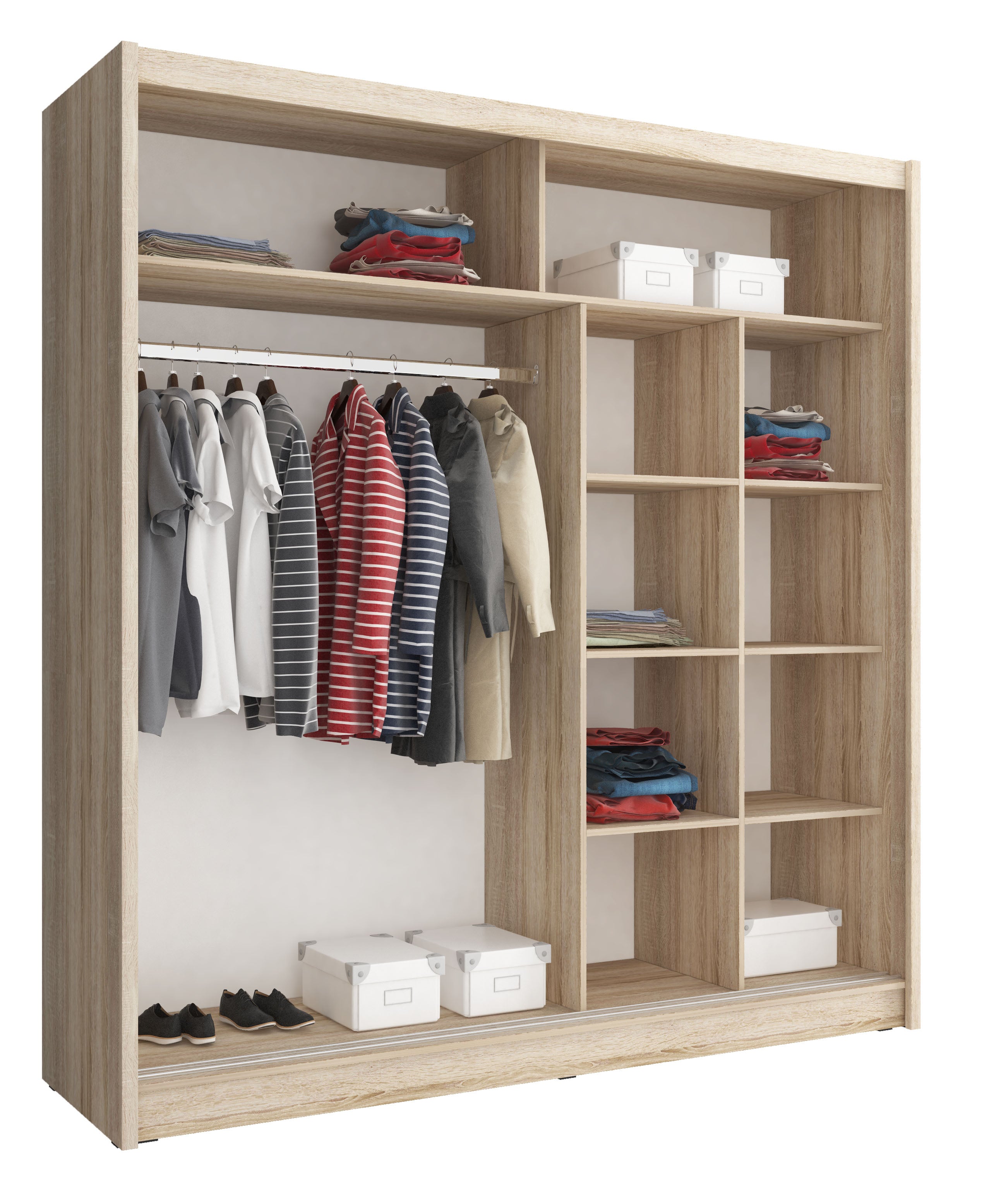 WIKI II Wardrobe Graphite