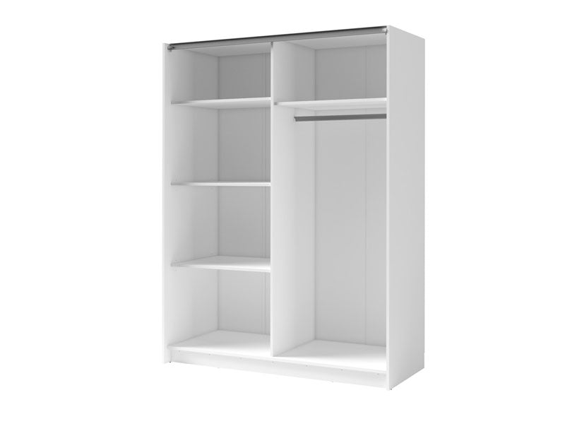 MO Bayadero Wardrobe – White 200 cm