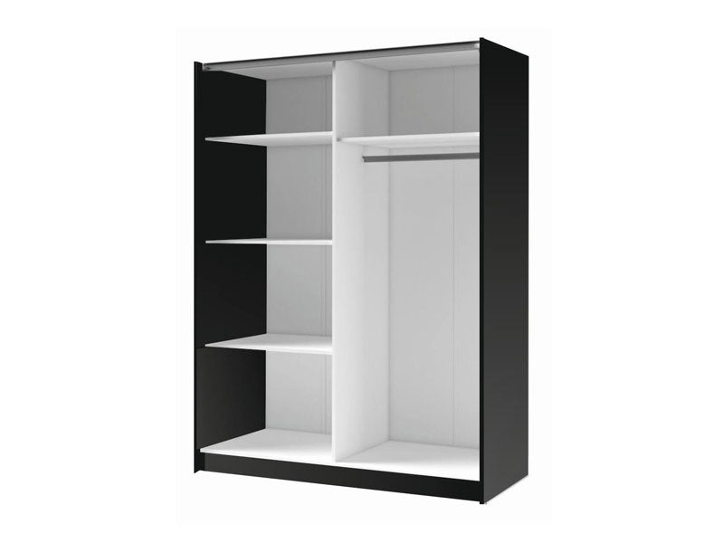 MO Bayadero Wardrobe – Graphite 200 cm