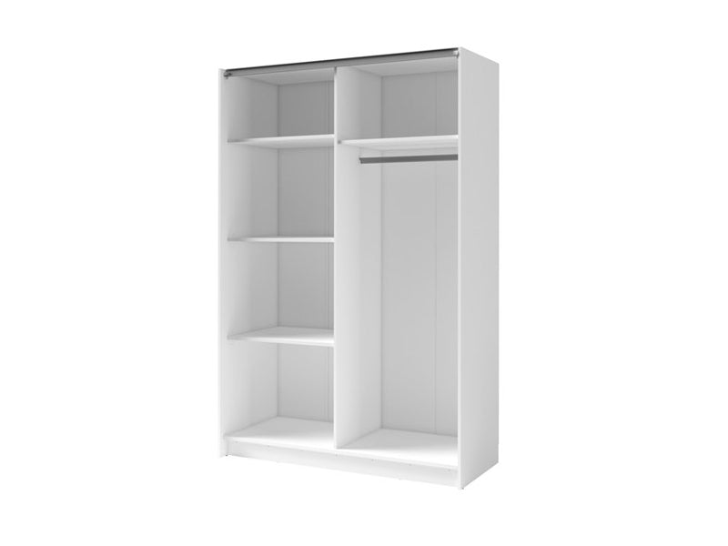 MO Bayadero Wardrobe – White 150 cm