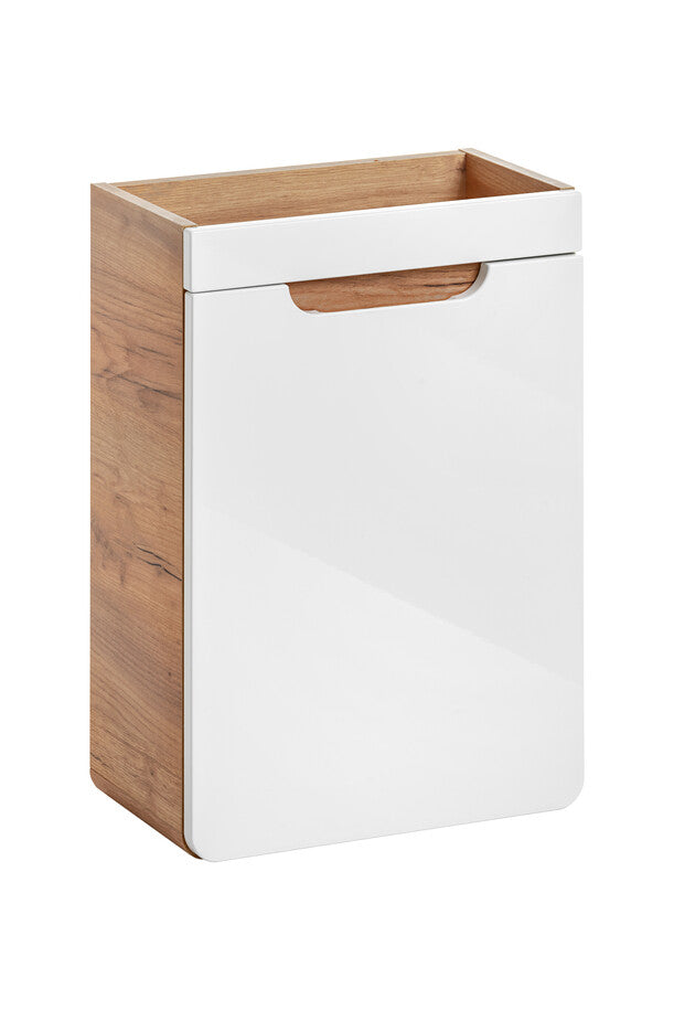 Aruba White Vanity Unit – Craft Oak / White Gloss | 40 & 50 cm | Build Your Bathroom