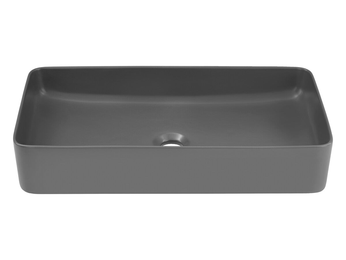 Slim 60 Countertop Basin – Matt Grey, 61 cm