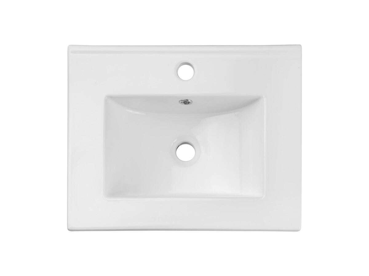 Aruba White Vanity Unit – Craft Oak / White Gloss | 40 & 50 cm | Build Your Bathroom