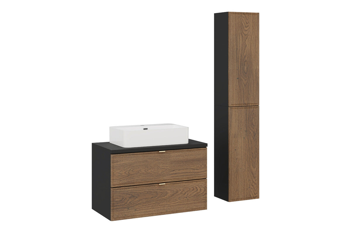 TRUST 2 Countertop Basin – Gloss White, 55×38 cm