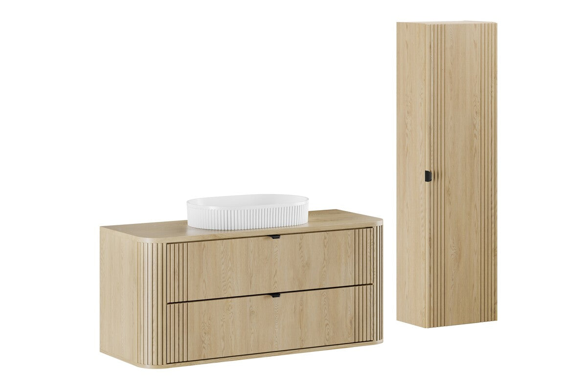 Beyond 3 White Gloss Countertop Basin – Ceramic, 56 cm
