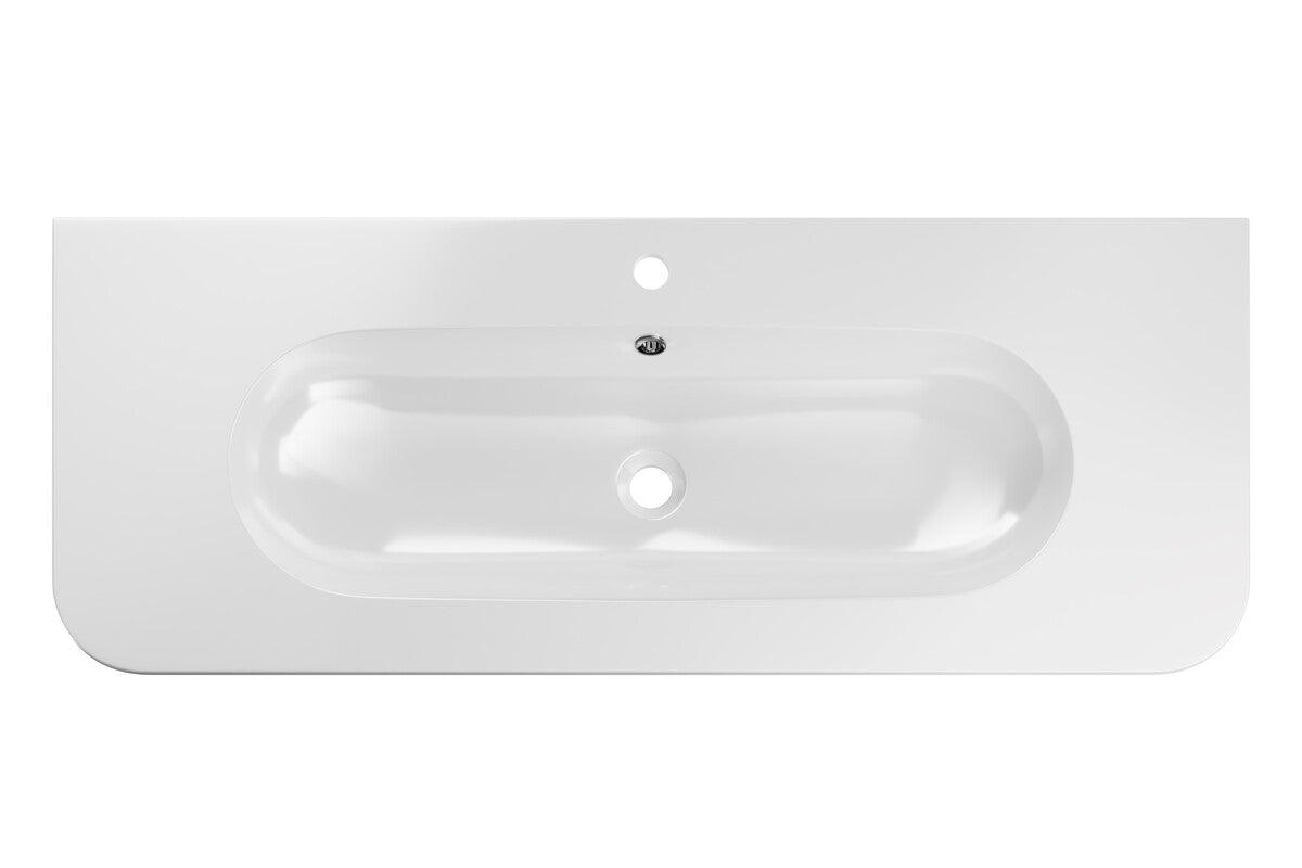 Ovalia Cremona Vanity Unit 80 / 100 / 120 cm  – Cremona Oak, 2 Drawers – Configure Your Bathroom