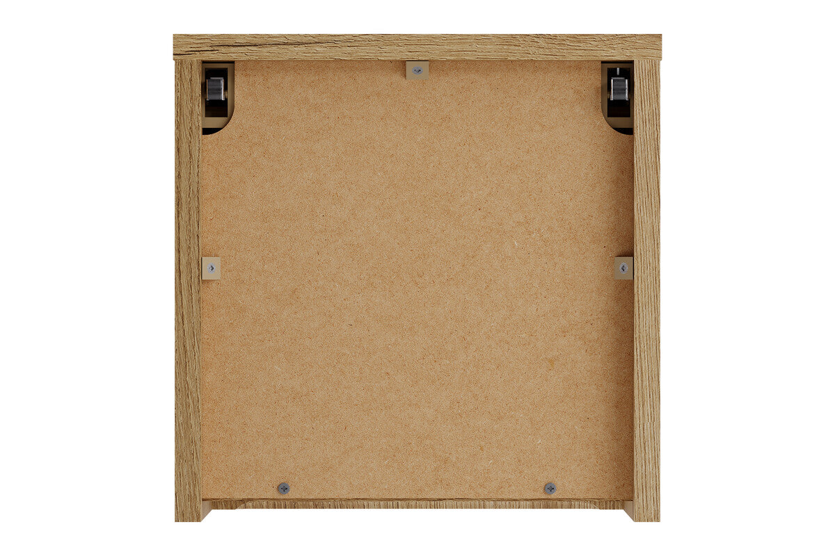 Nova Coast Evoke Qubik Wall Cabinet 1 Door – Coast Evoke Oak, 30×30 cm