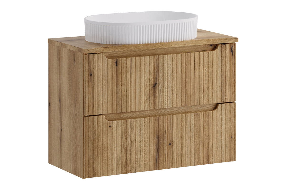 Beyond 3 White Gloss Countertop Basin – Ceramic, 56 cm