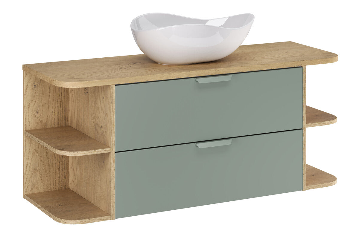 Cloud Free White Gloss Countertop Basin – Ceramic, 51 cm