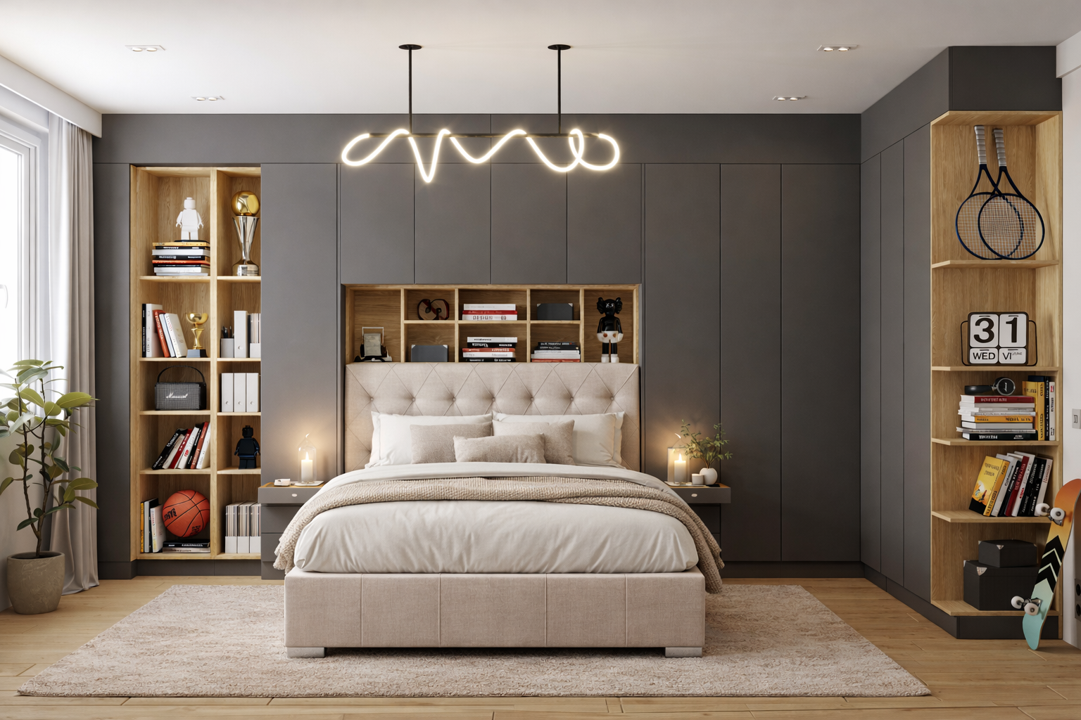 Mini Maxi 2700 Upholstered Bed Frame – Sleep Varia System