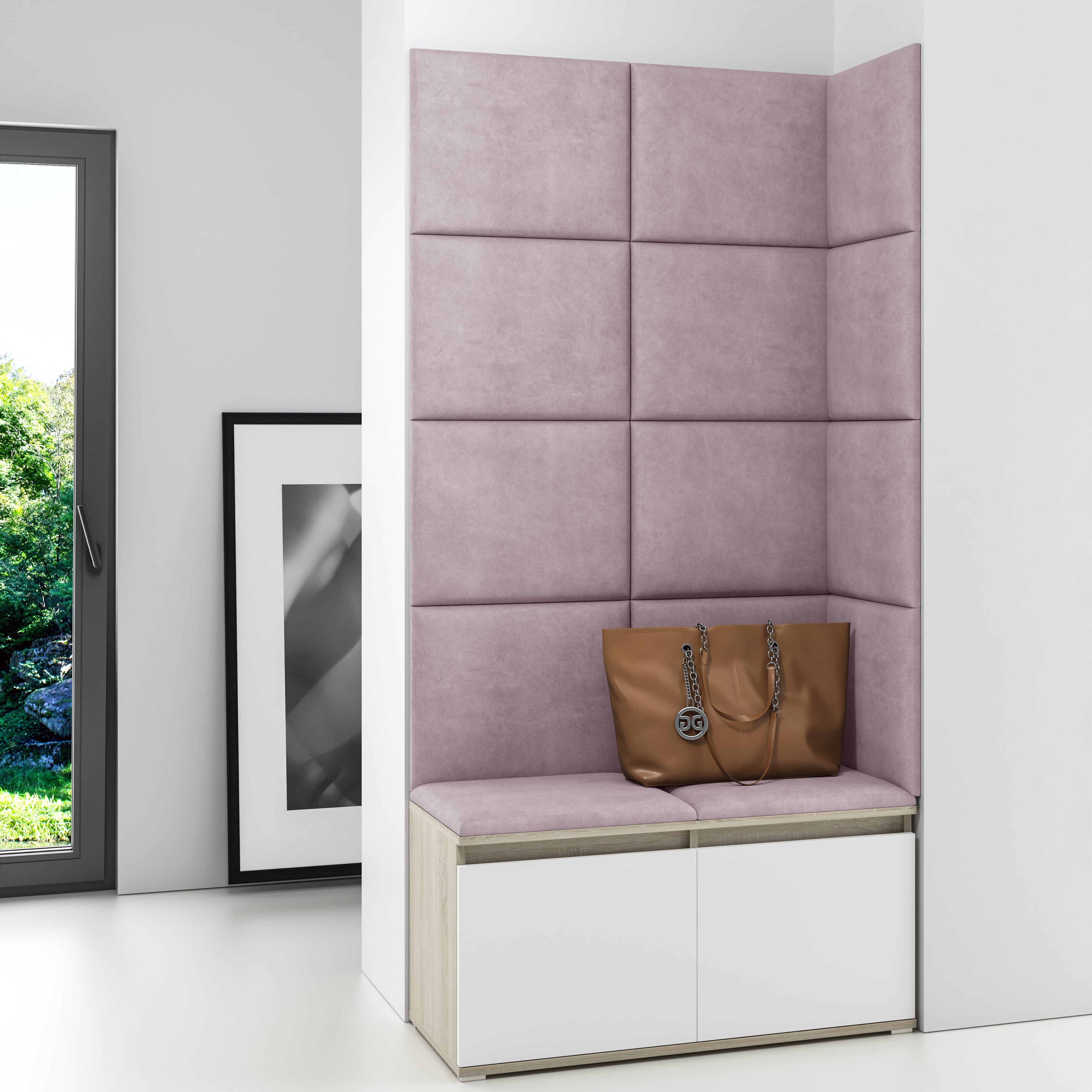 Upholstered Wall Panels 50x30 cm