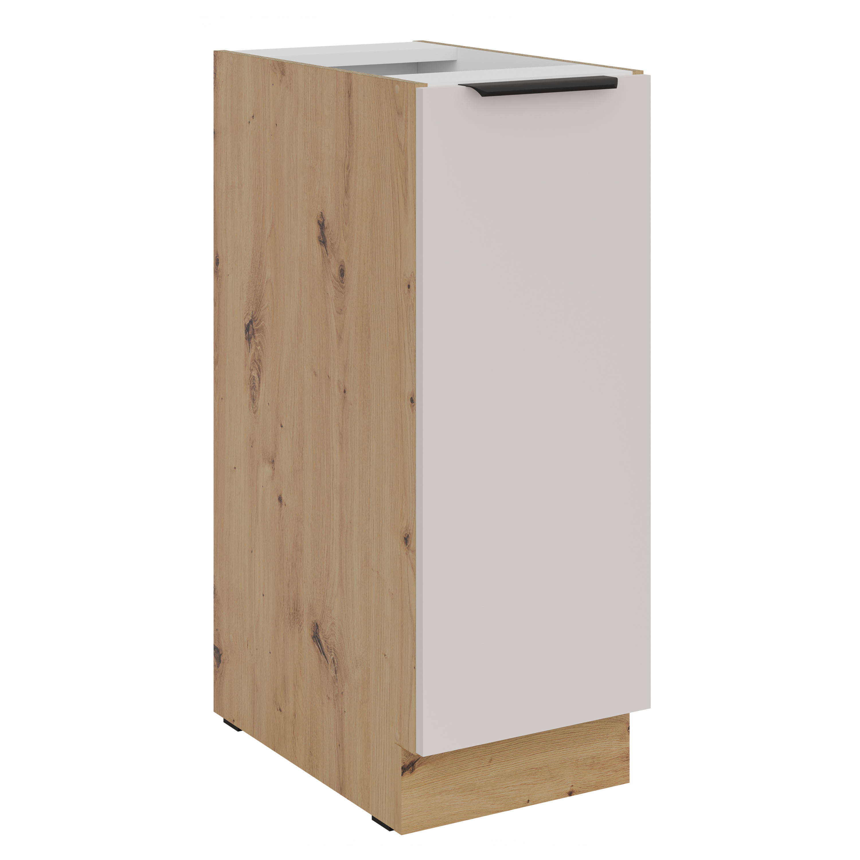 LE Solea Kitchen Cabinet 30x82x52 cm Cargo – Cashmere / Artisan Oak