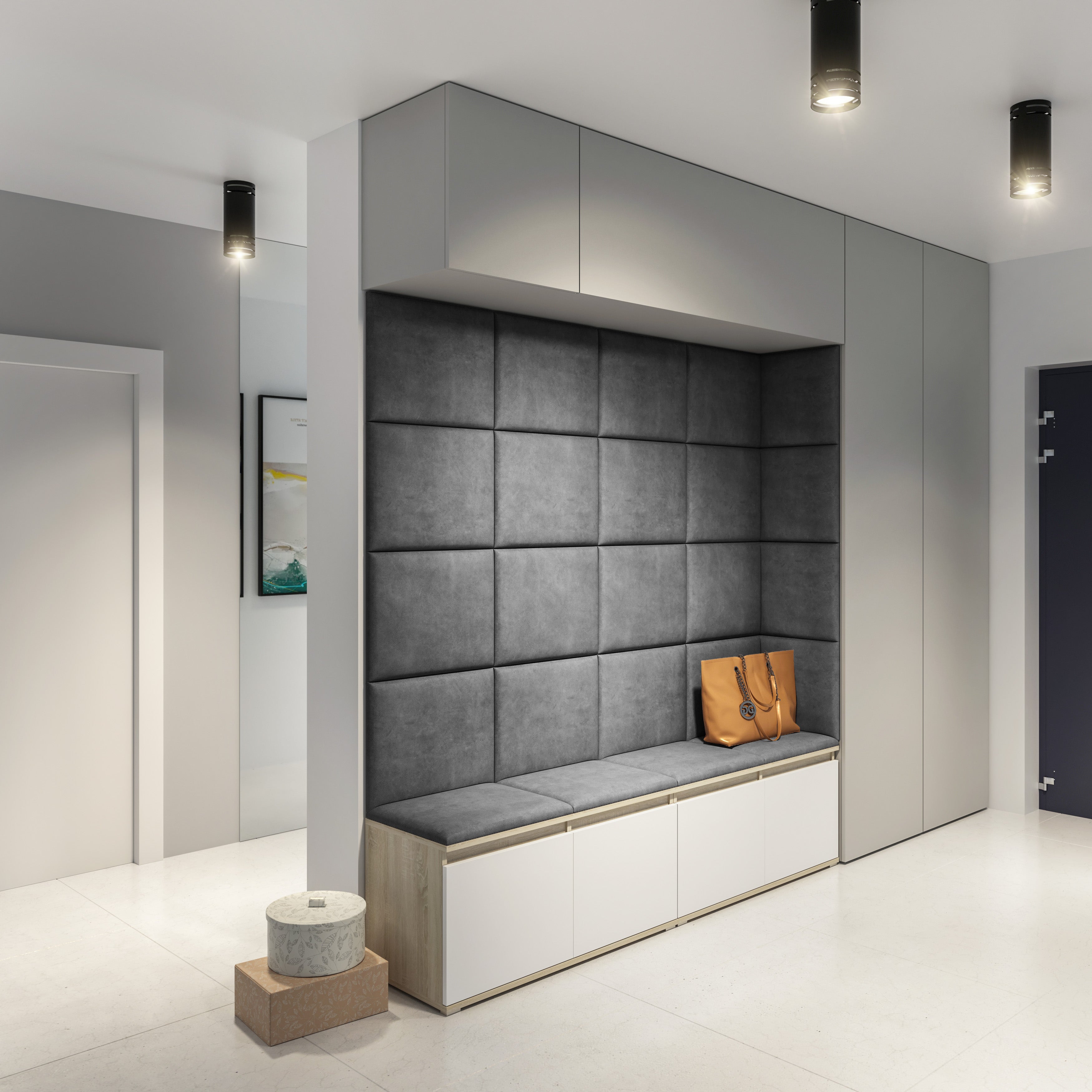 Upholstered Wall Panels 40x30 cm