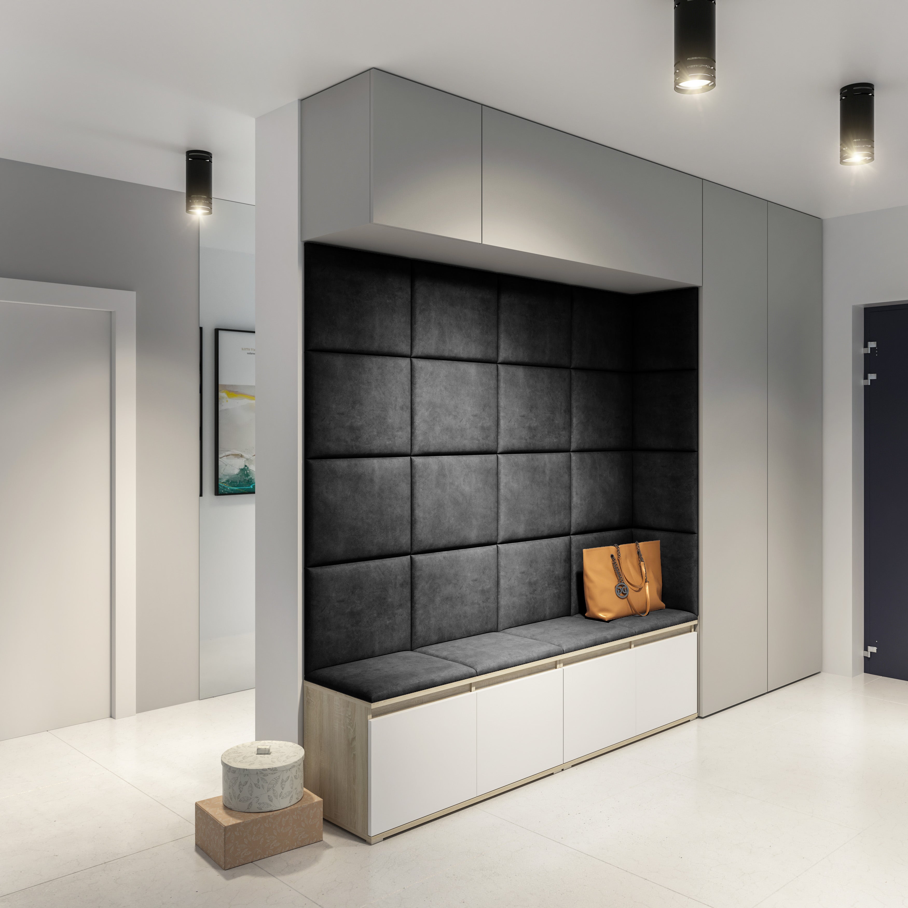 Upholstered Wall Panels 40x30 cm