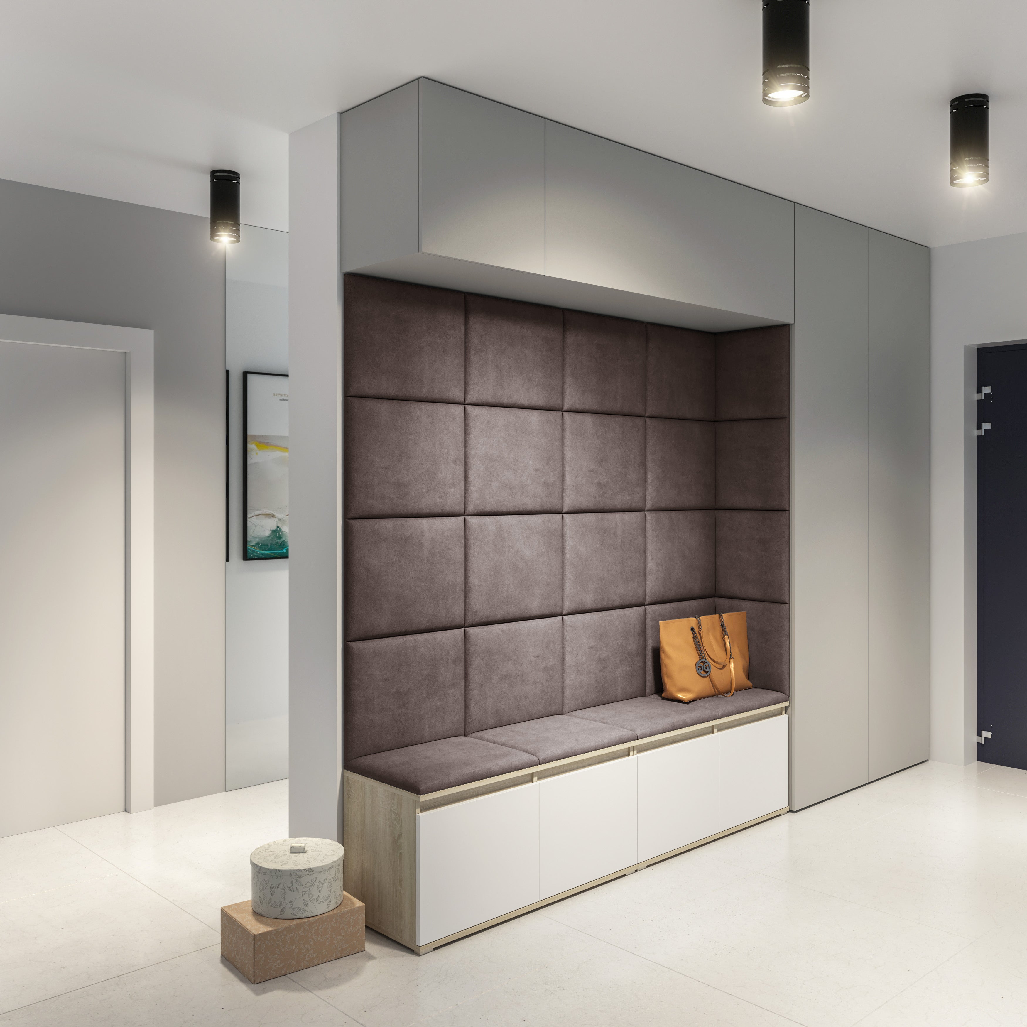 Upholstered Wall Panels 40x30 cm