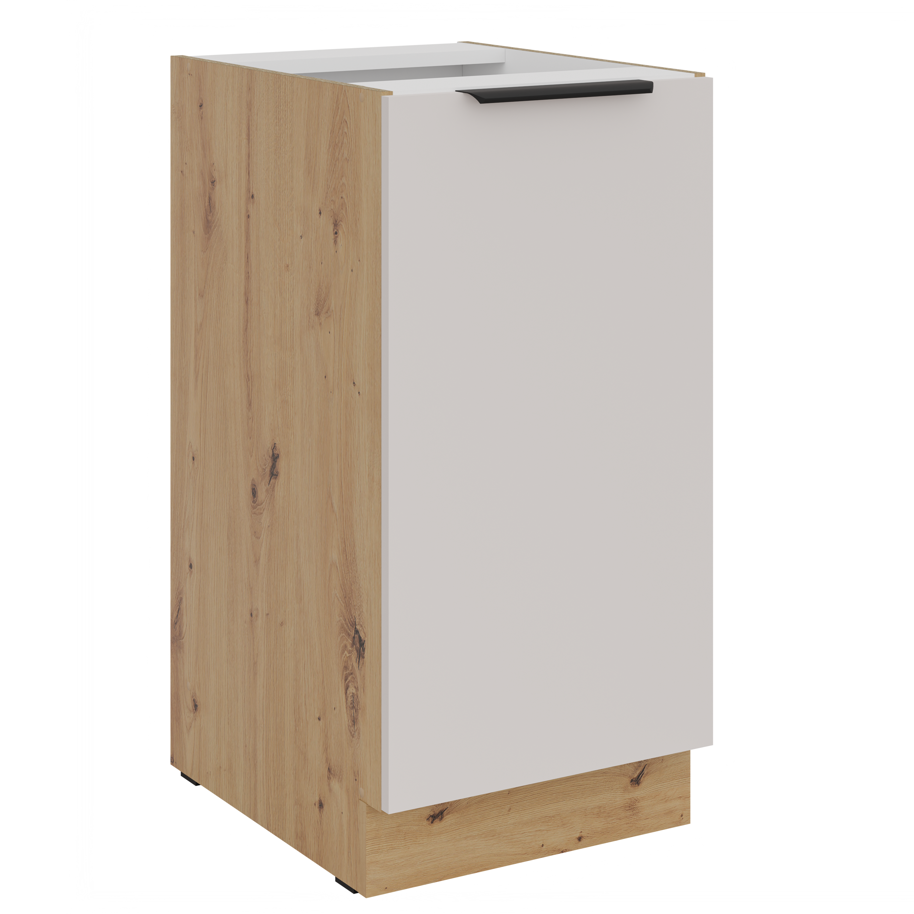 LE Solea Base Kitchen Cabinet 40x82x52 cm – Cashmere / Artisan Oak