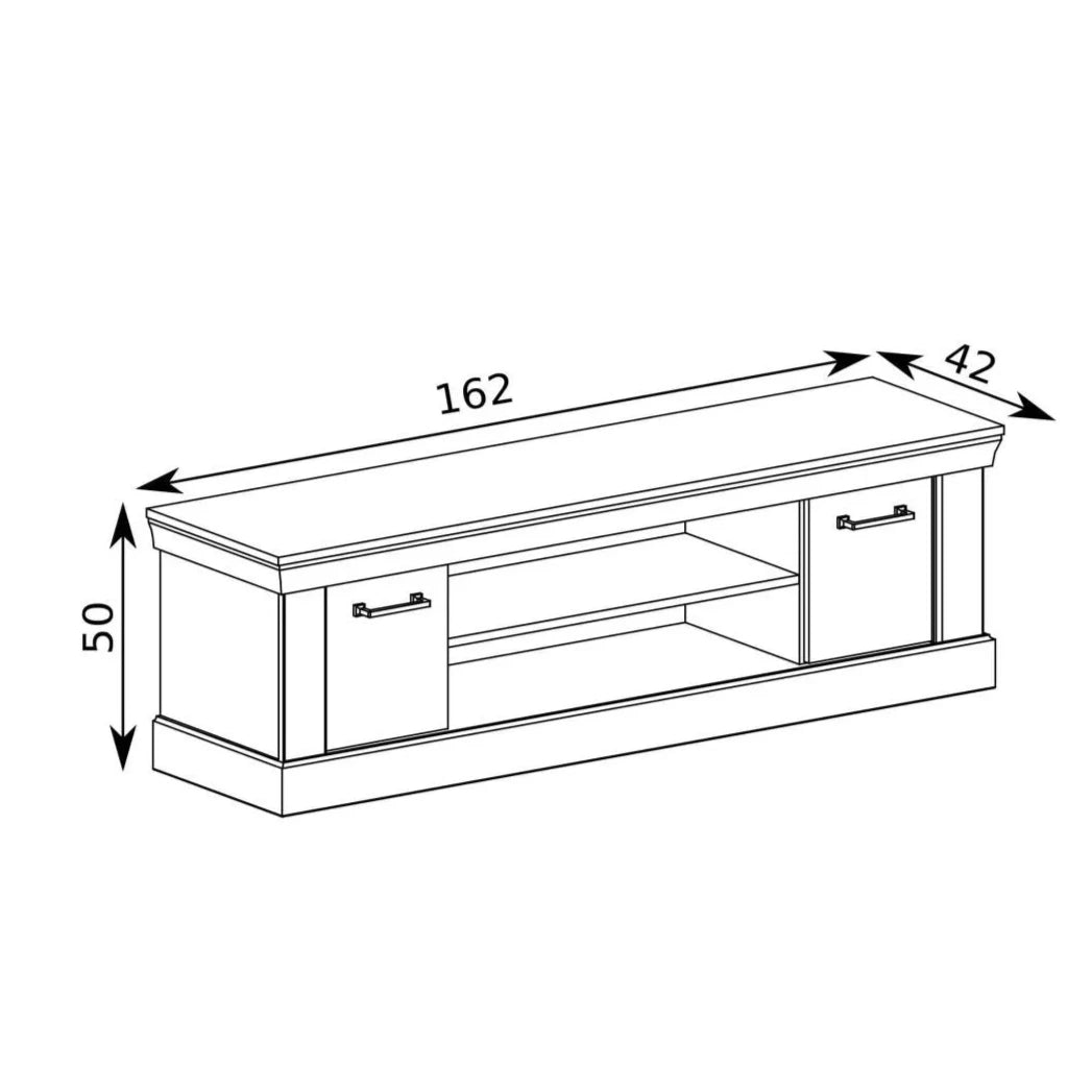 S-Antica A-15 Classic TV Cabinet Kraft Gold