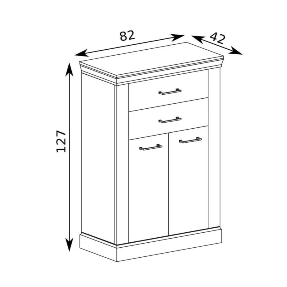 S-Antica Chest of Drawers Kraft Gold A-3