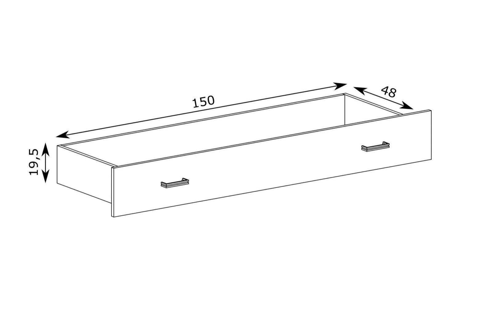 S-Antica Bed 160×200 Light Ash A-5