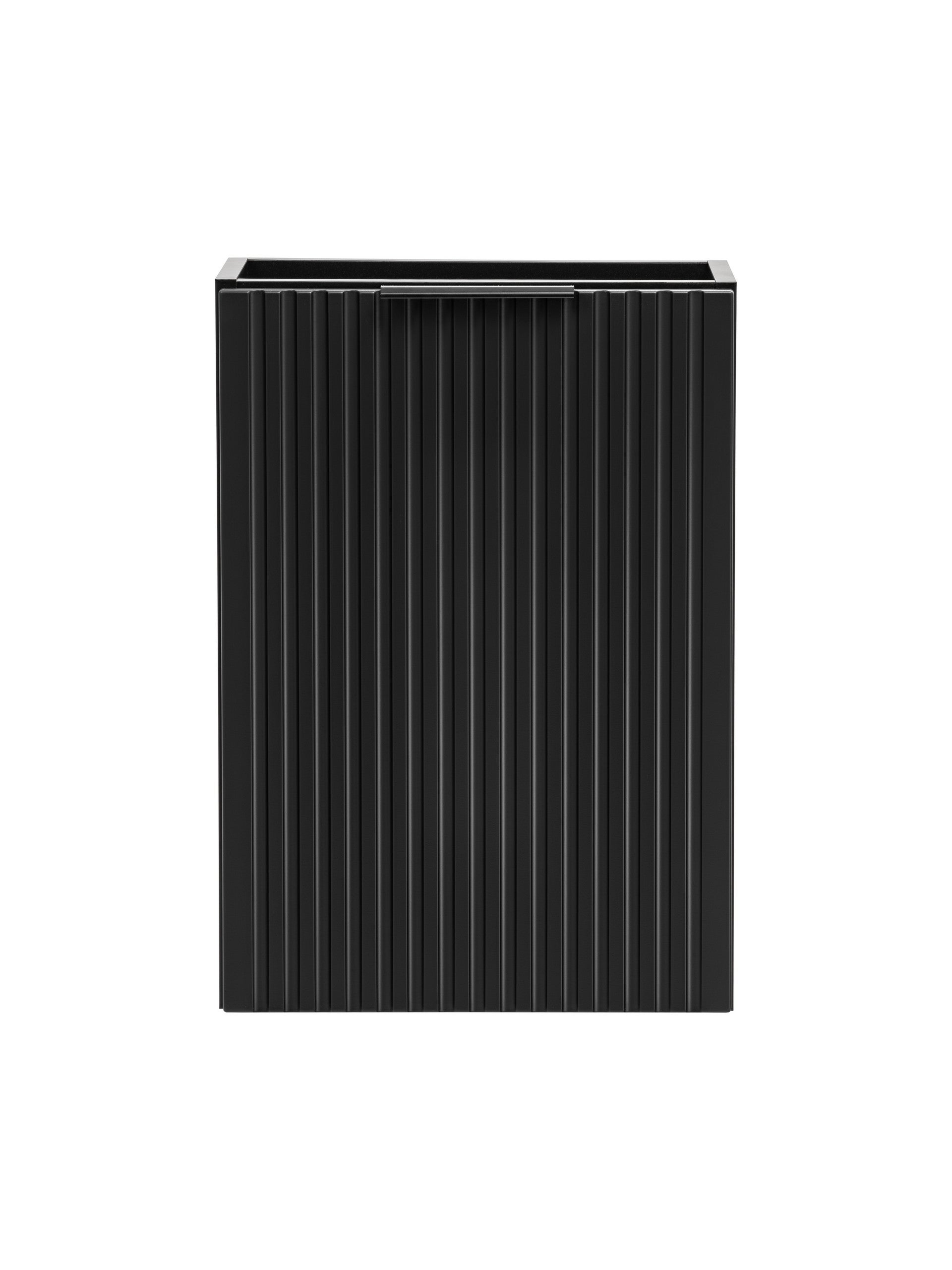 Adel Black 40 cm Wall-Hung Vanity Unit & Basin Set