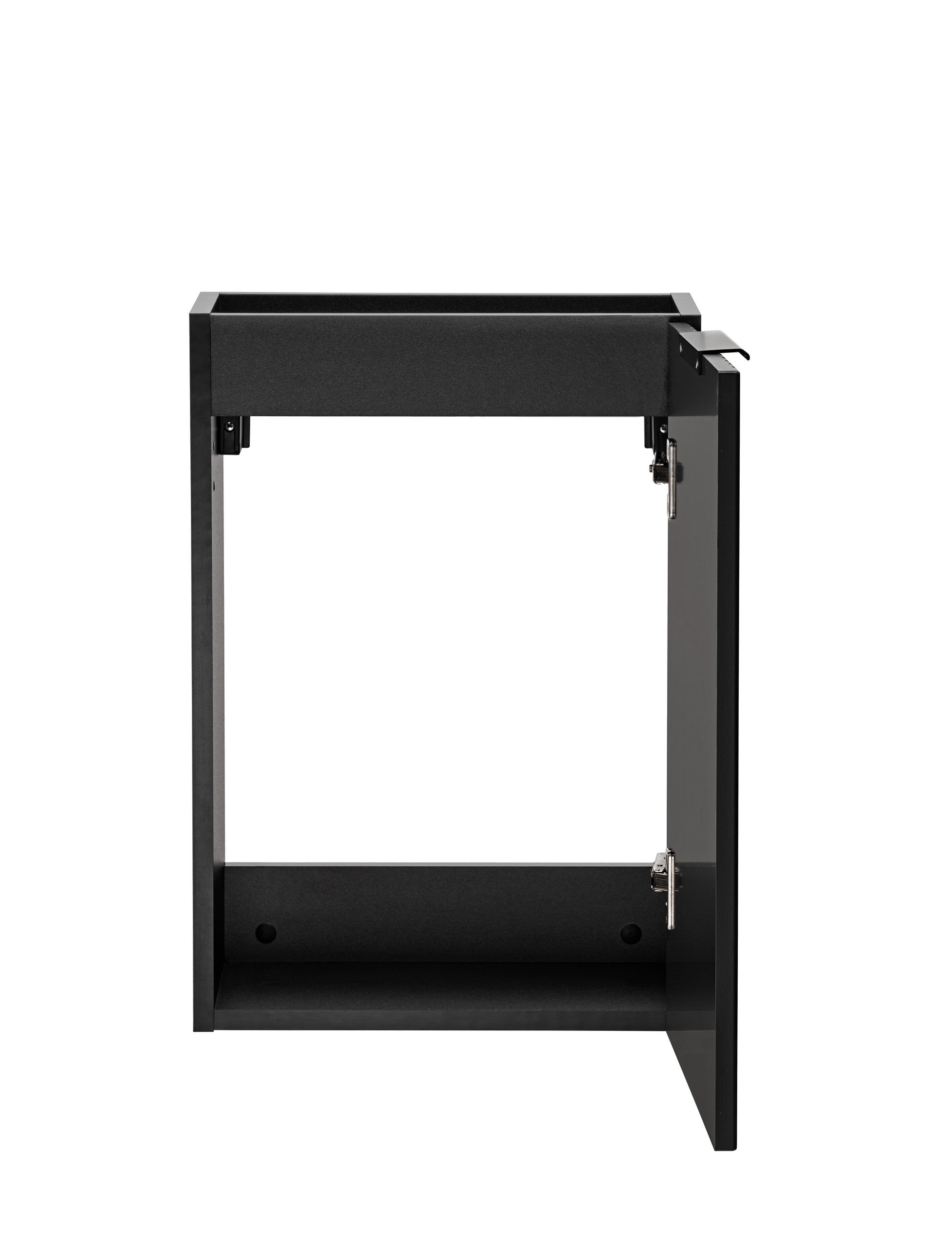 Adel Black 40 cm Wall-Hung Vanity Unit & Basin Set