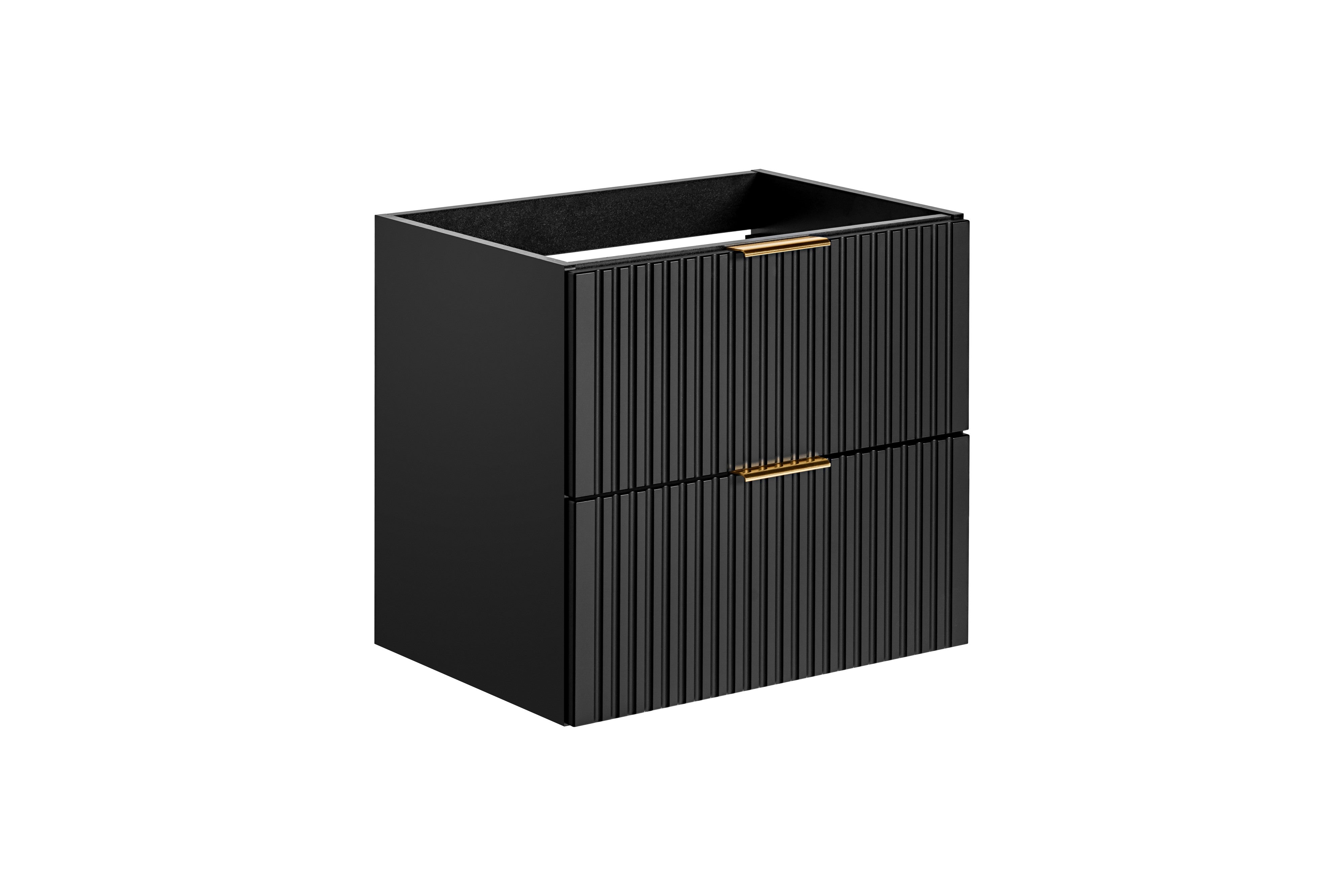 Adel Black Bathroom with High Cabinet Sky 120 cm SET-ADB B