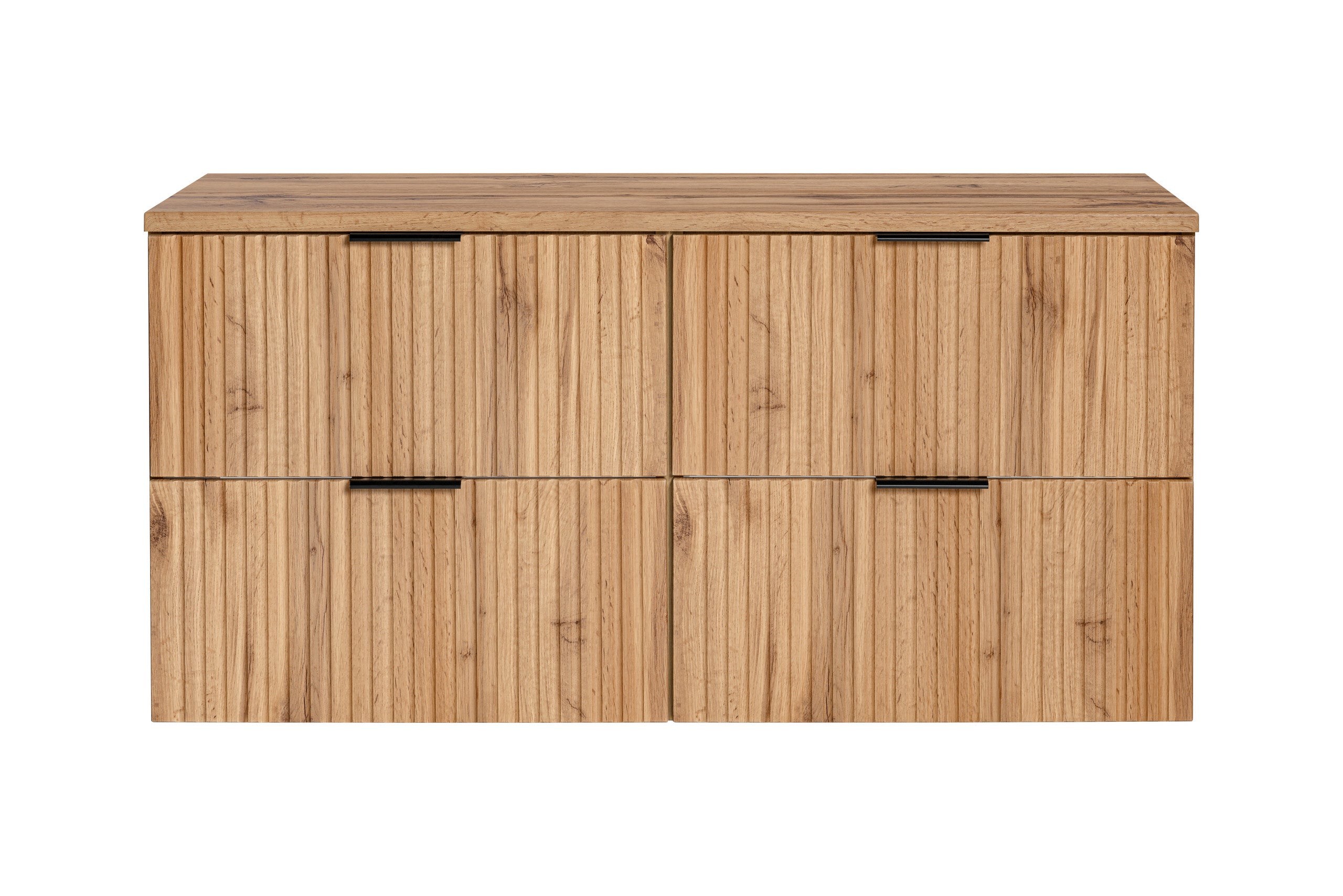 Adel Oak Bathroom with High Cabinet Smile 120 cm SET-ADO B