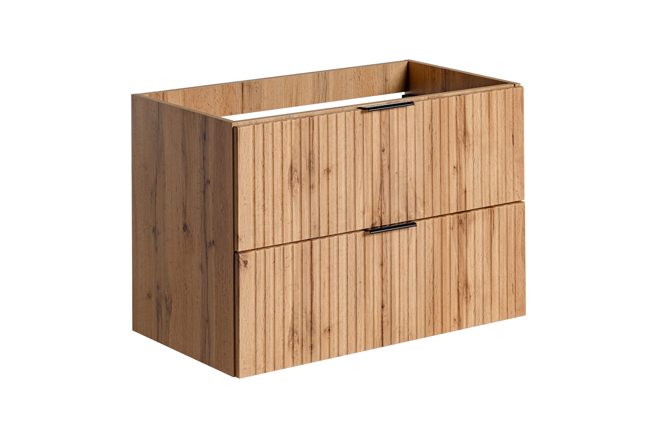 Adel Oak Bathroom with High Cabinet Smile 80 cm SET-ADO