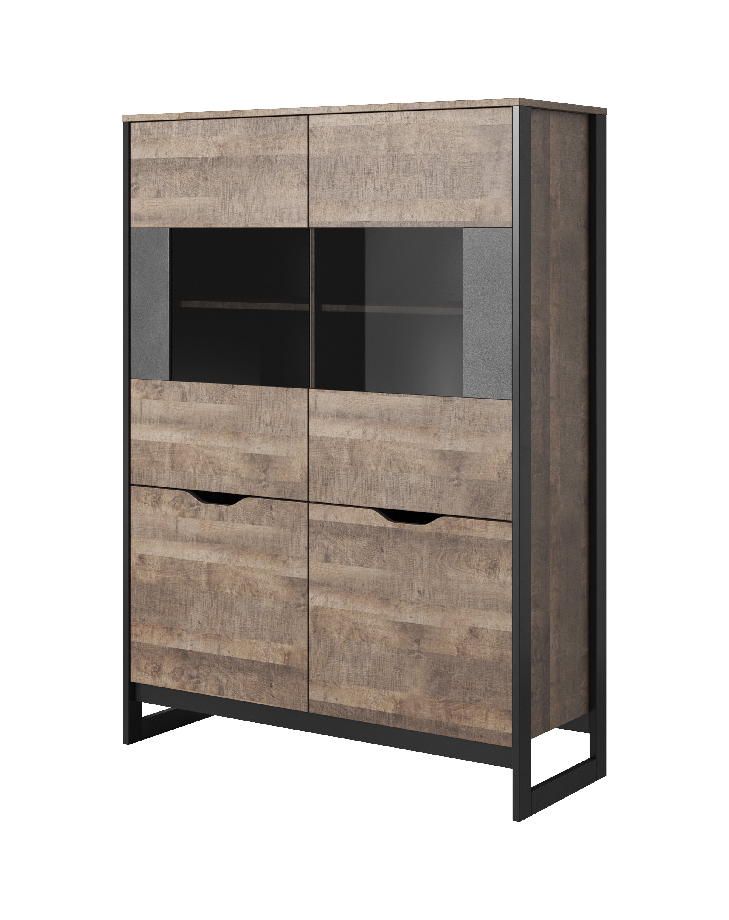 Lask ARDEN Display Cabinet – 108.6 x 39.6 x 150 cm
